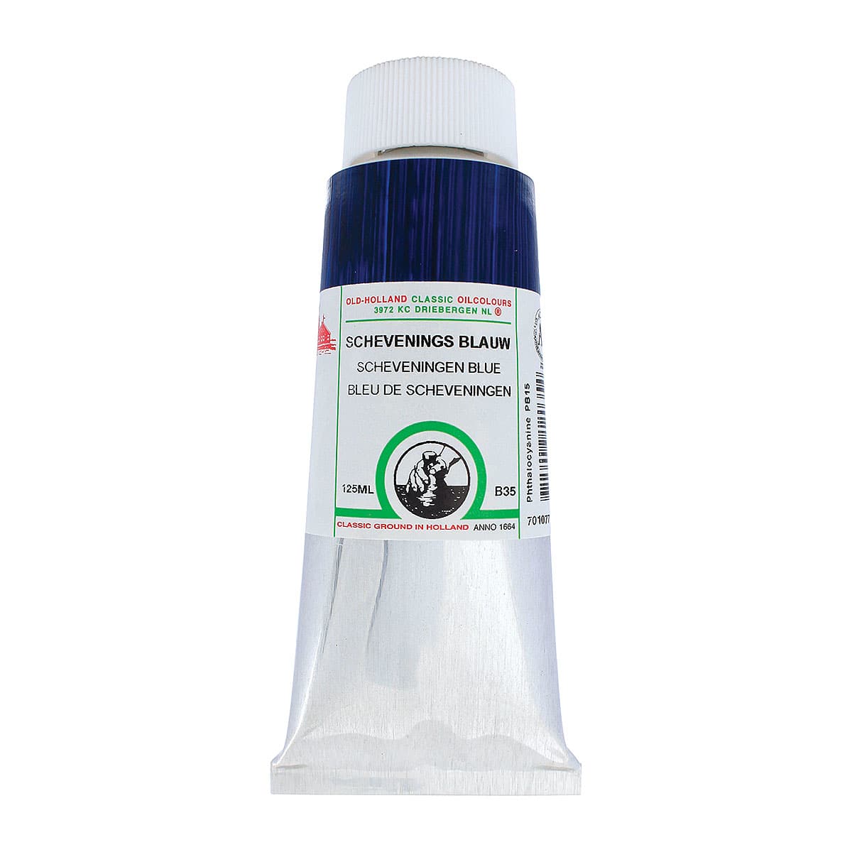 Old Holland Classic Oil Color - Scheveningen Blue, 125 ml tube