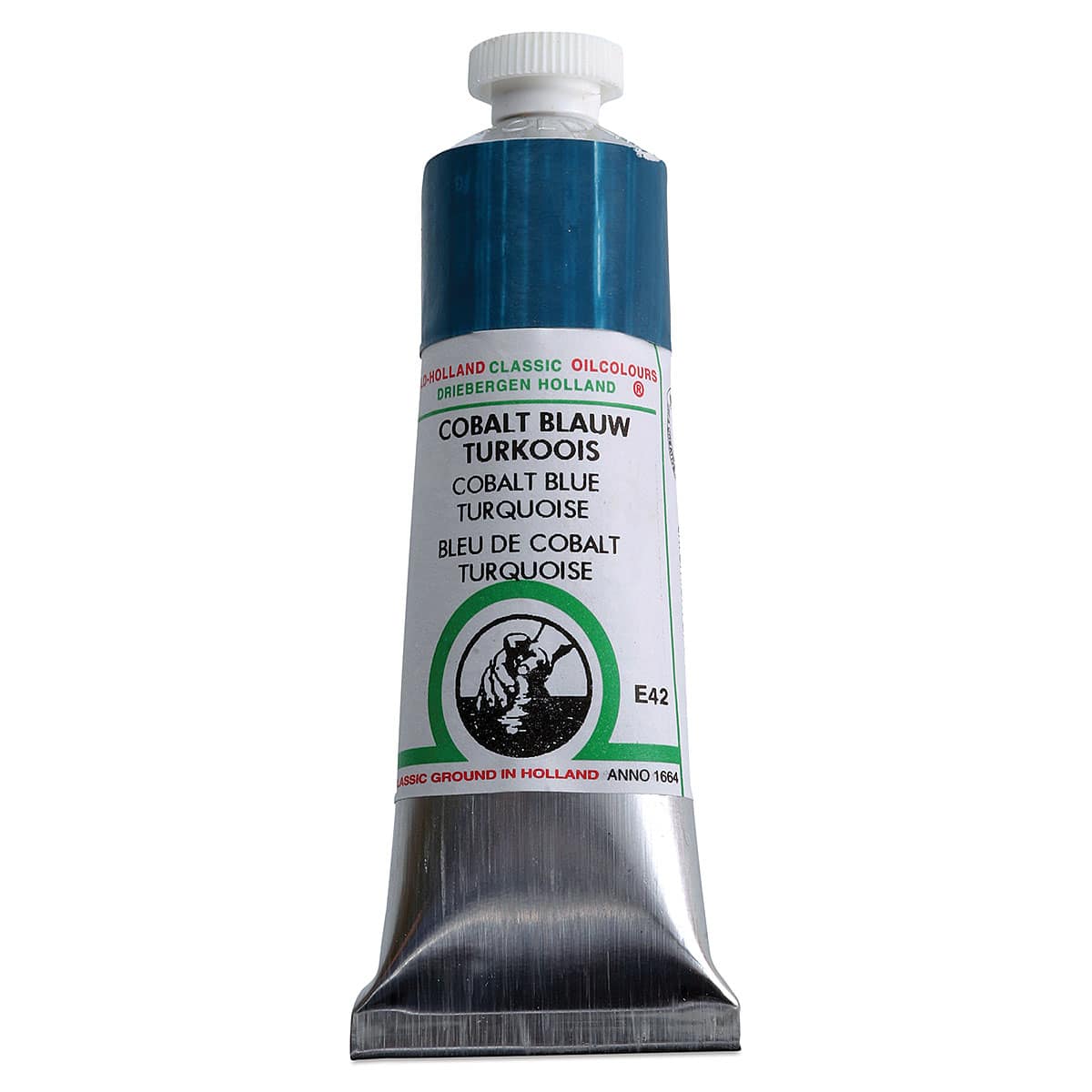 Old Holland Classic Oil Color - Cobalt Blue Turquoise, 40 ml tube