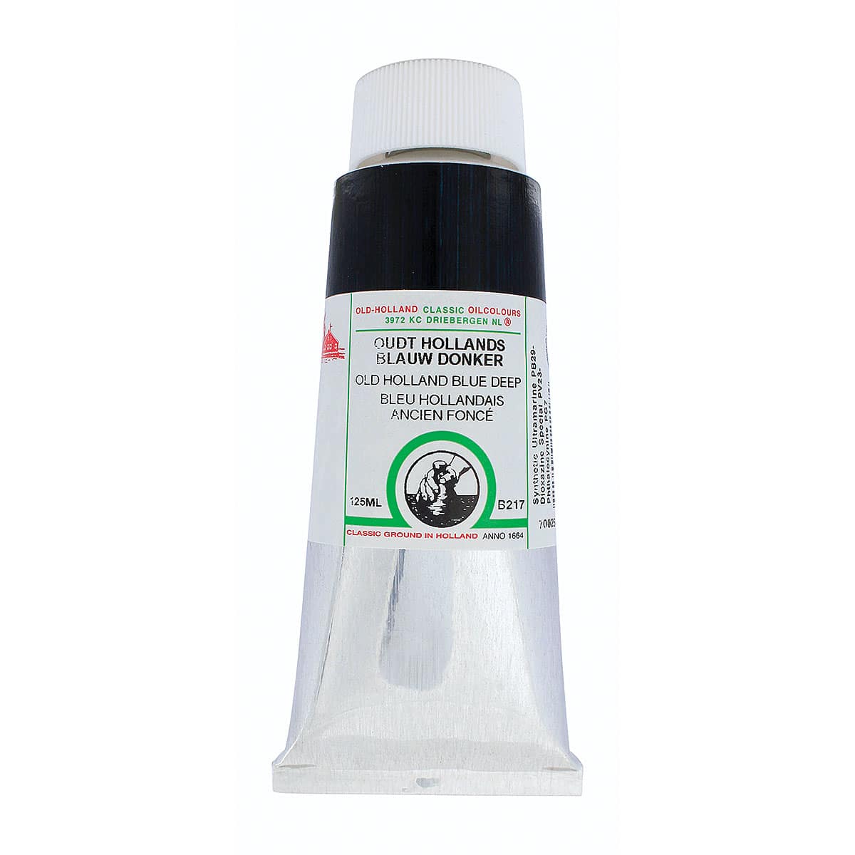 Old Holland Classic Oil Color - Old Holland Blue Deep, 125 ml tube