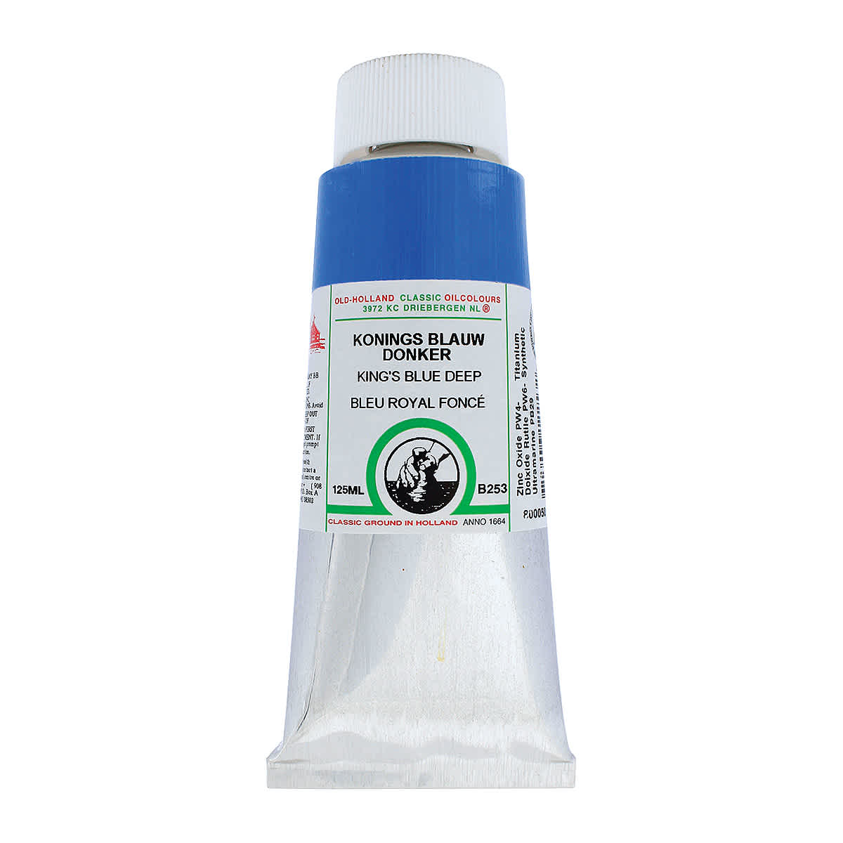 Old Holland Classic Oil Color - King's Blue Deep, 125 ml tube