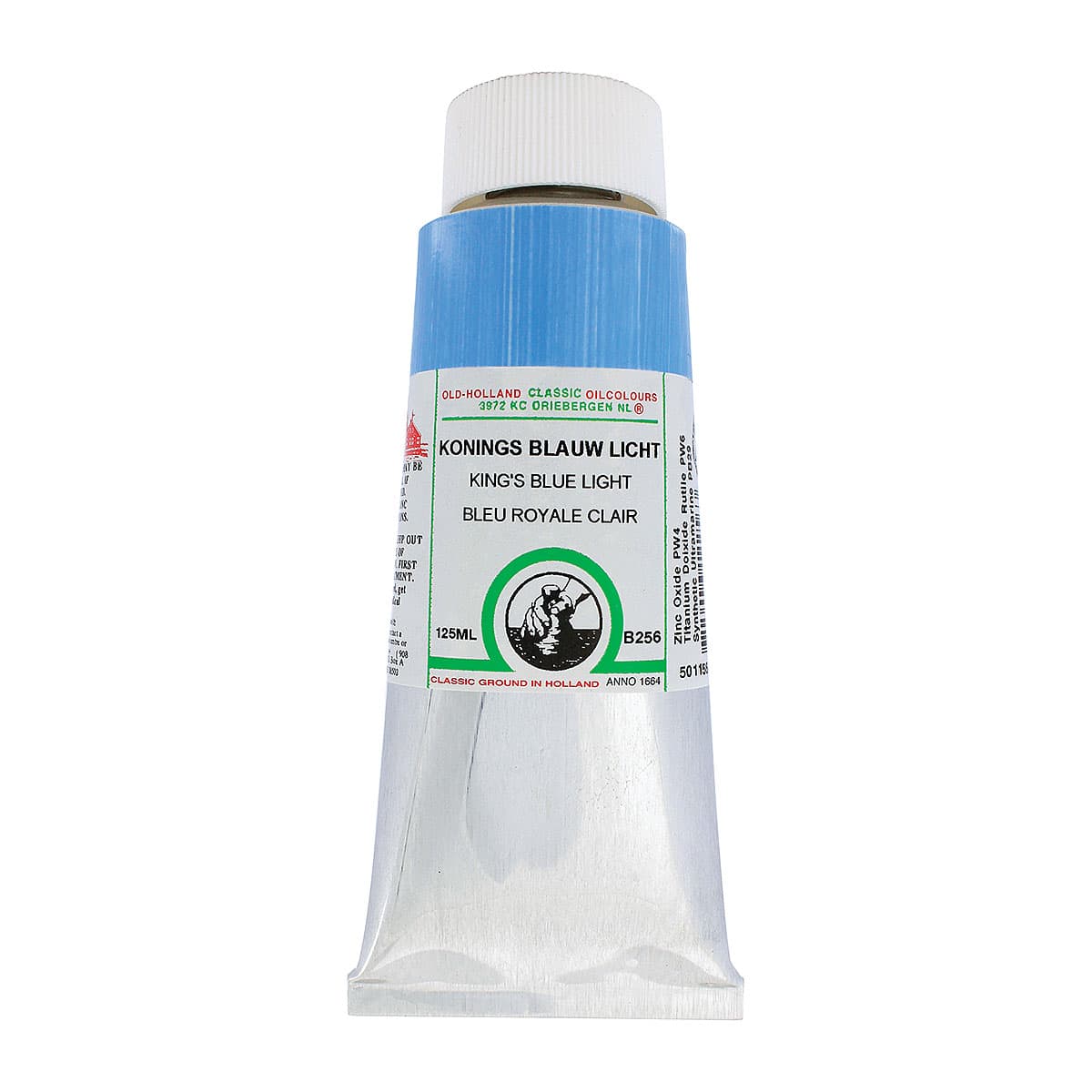 Old Holland Classic Oil Color - King's Blue Light, 125 ml tube