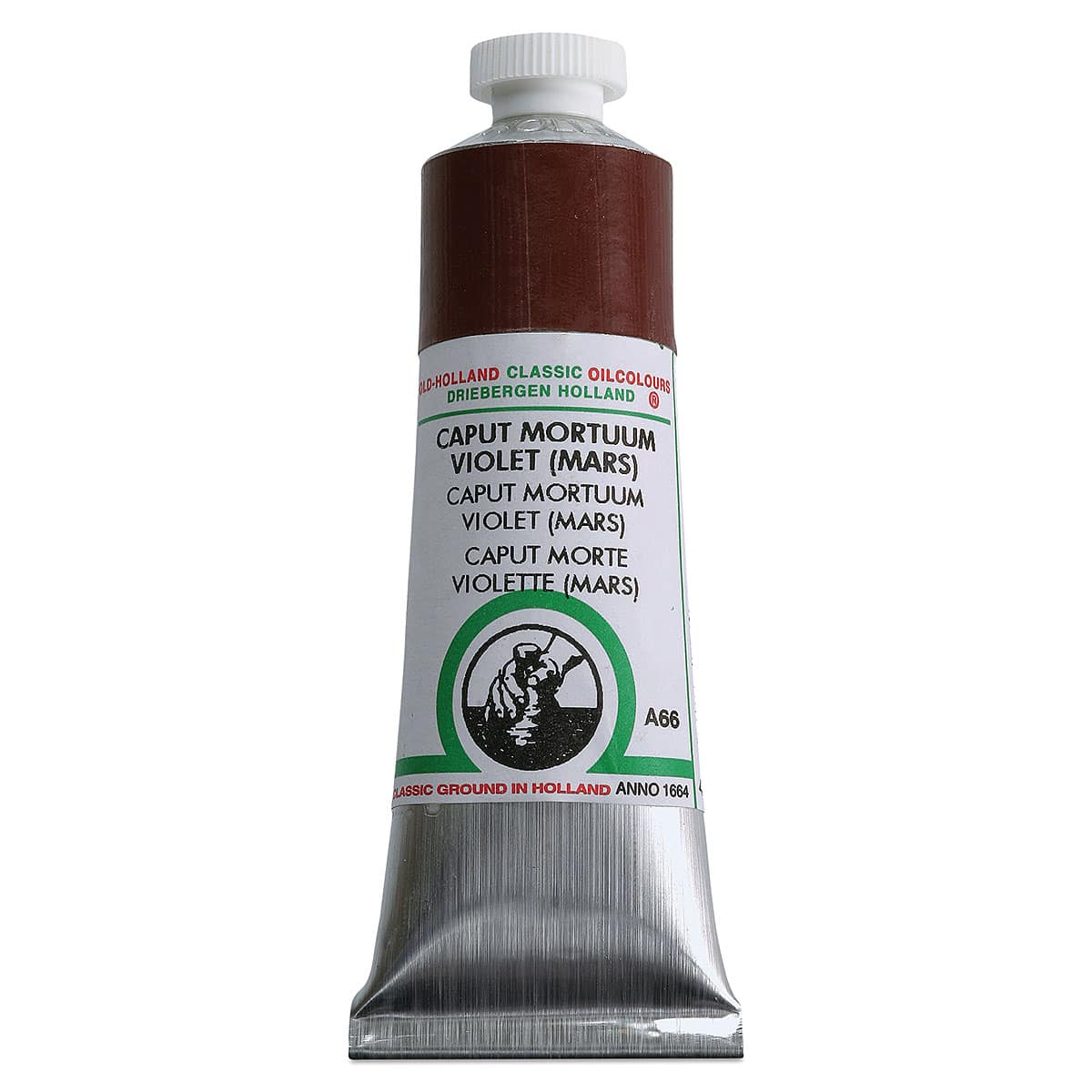 Old Holland Classic Oil Color - Caput Mortuum Violet (Mars), 40 ml tube