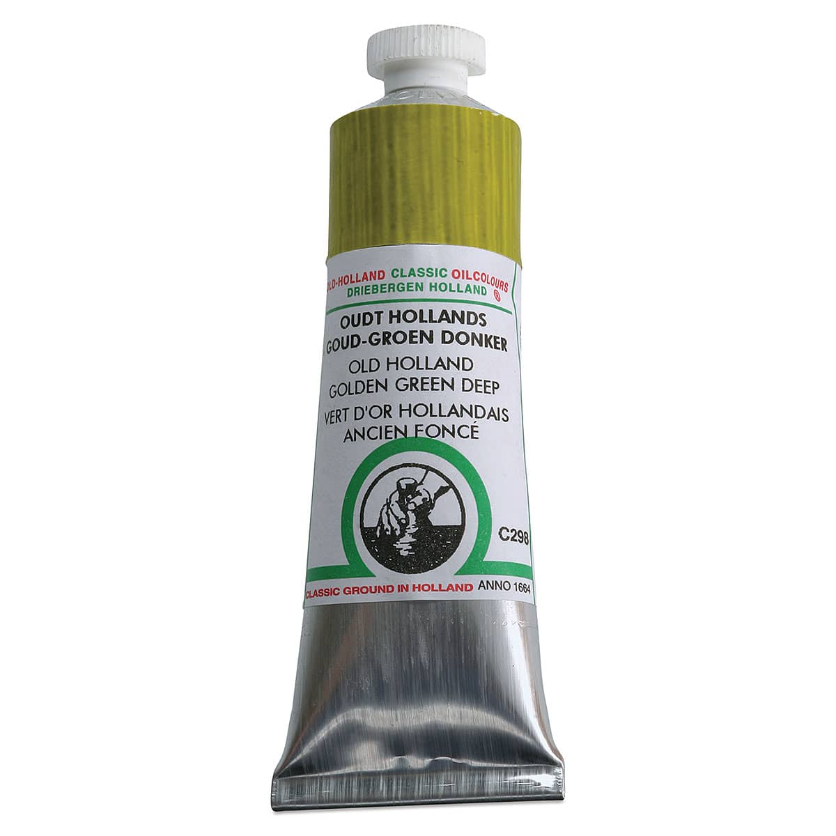 Old Holland Classic Oil Color - Old Holland Golden Green Deep, 40 ml tube