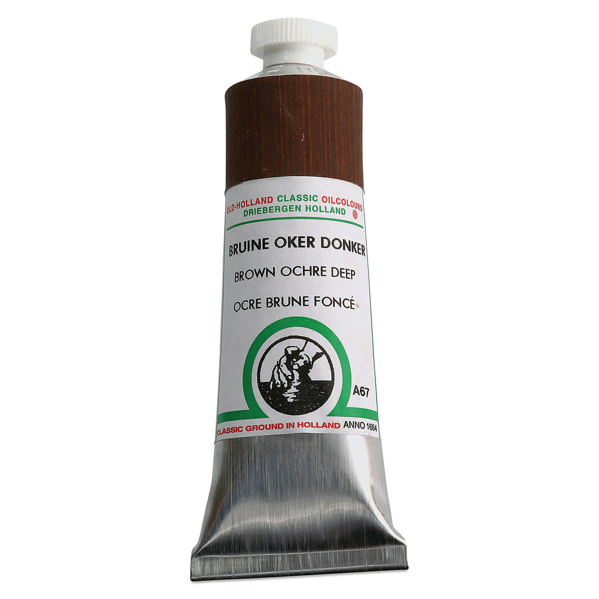 Old Holland Classic Oil Color - Brown Ochre Deep, 40 ml tube