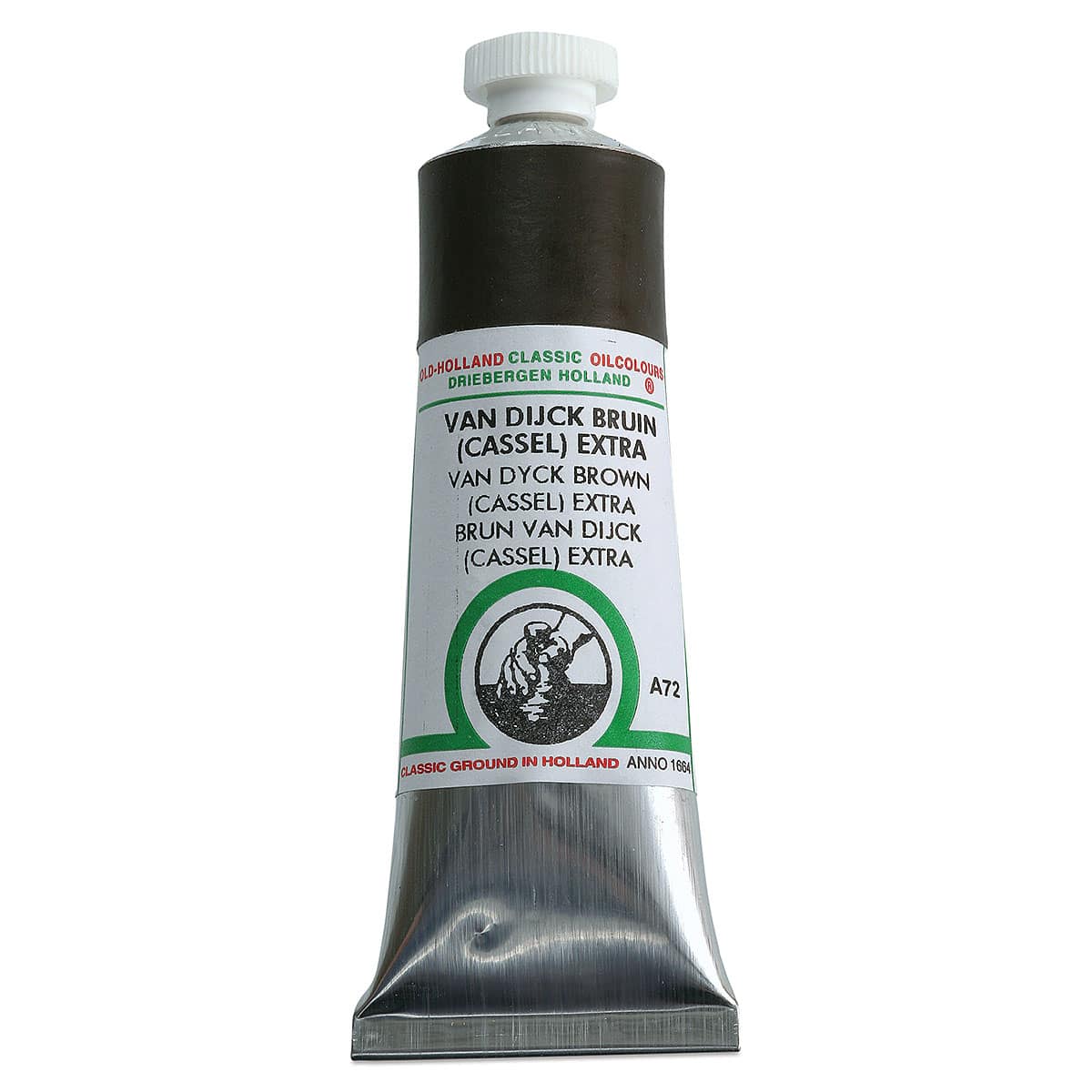 Old Holland Classic Oil Color - Van Dyck Brown (Cassel) Extra, 40 ml tube
