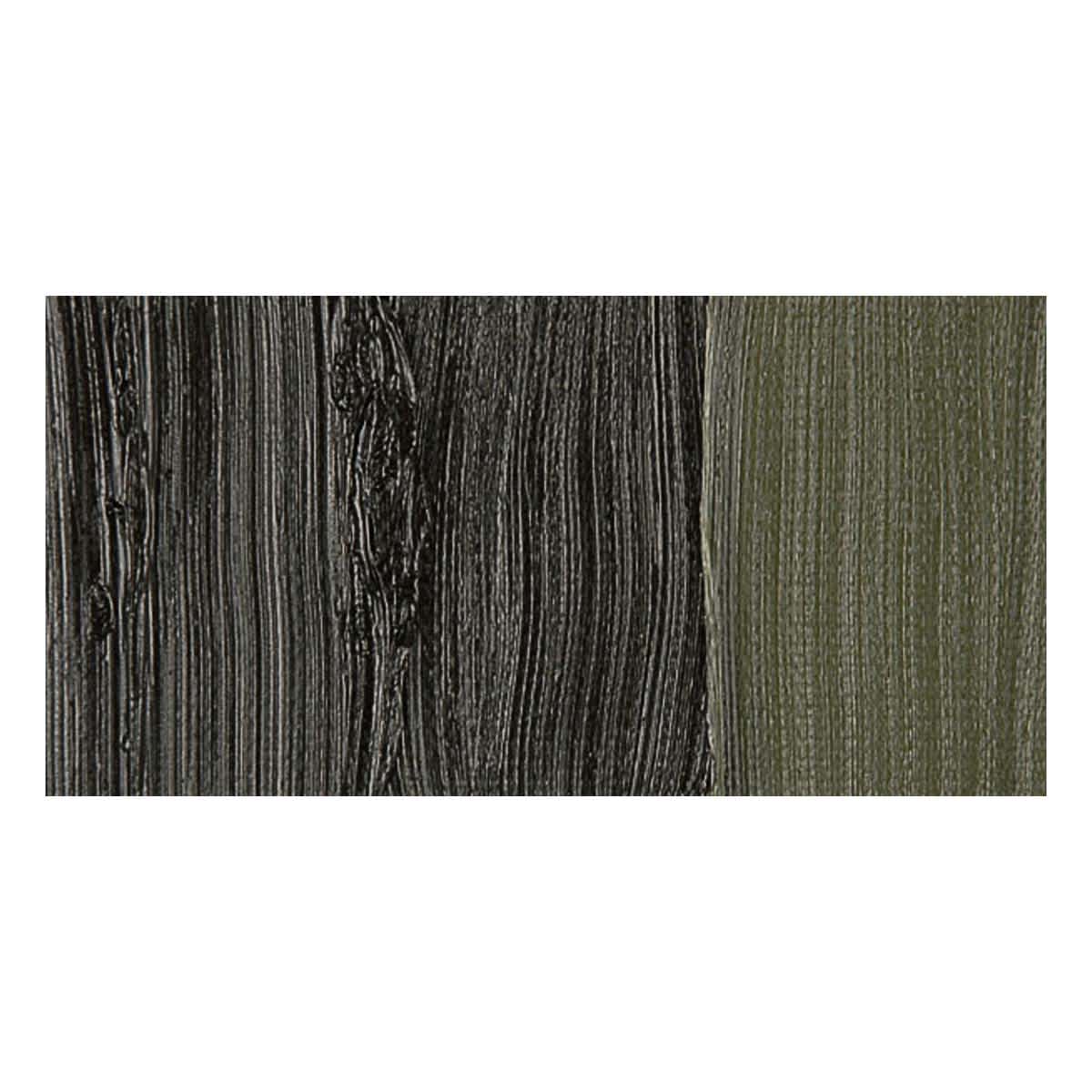 Old Holland Classic Oil Paint - Olive Green Dark swatch