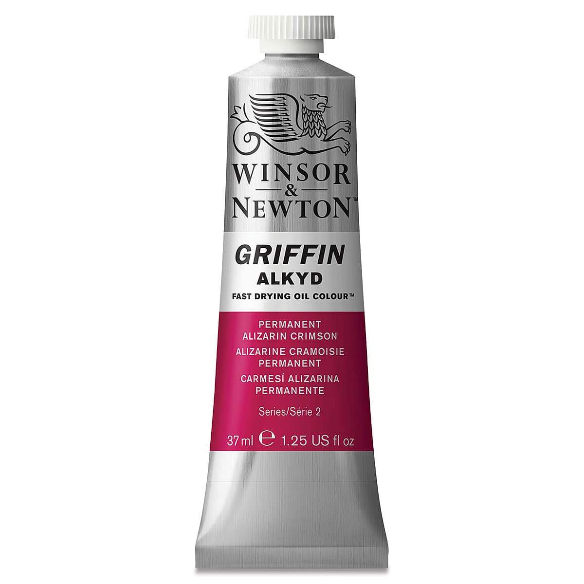 Winsor & Newton Griffin Alkyds - Permanent Alizarin Crimson, 37 ml tube Winsor & Newton Griffin Alkyds - Permanent Alizarin Crimson, 37 ml tube