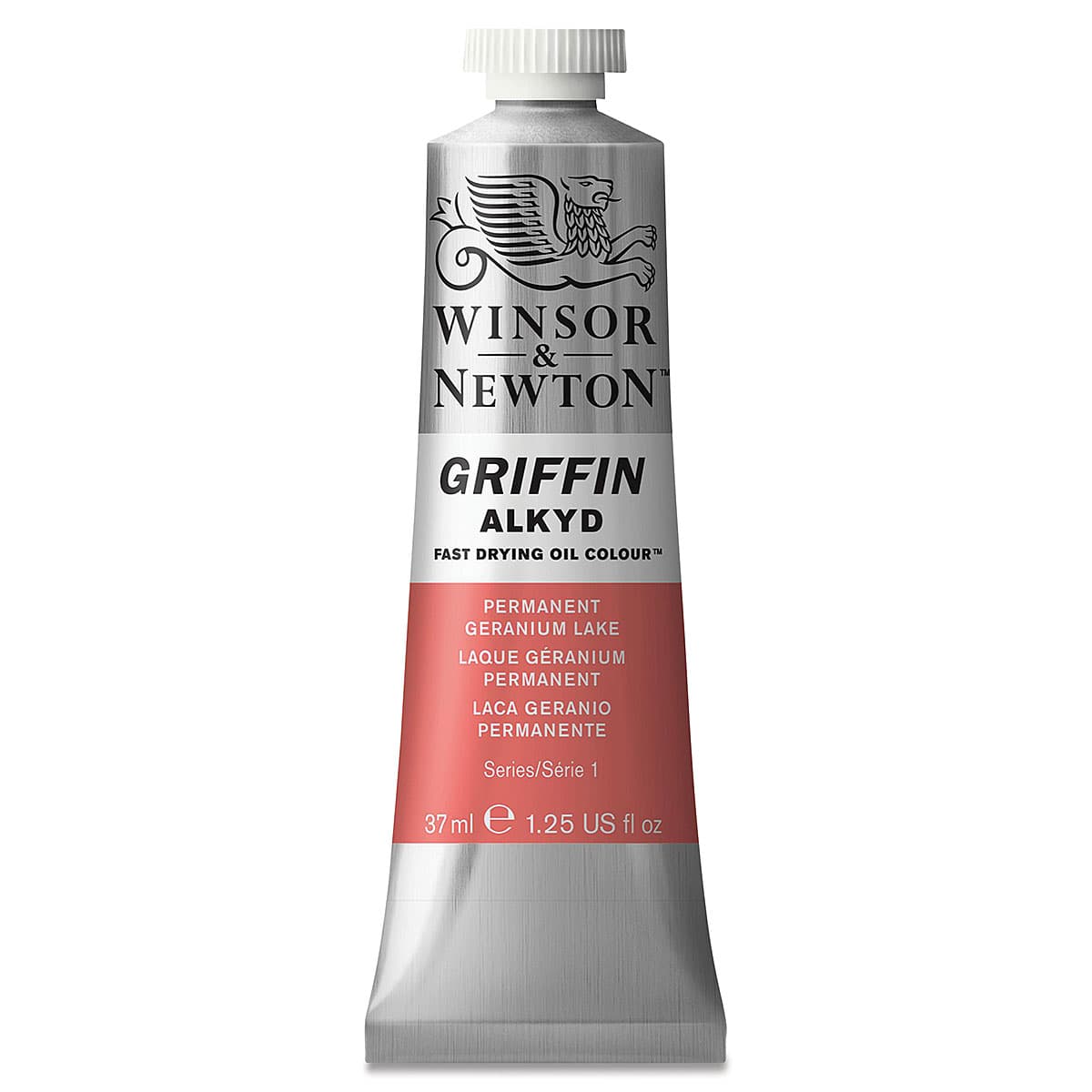 Winsor & Newton Griffin Alkyds - Permanent Geranium Lake, 37 ml tube