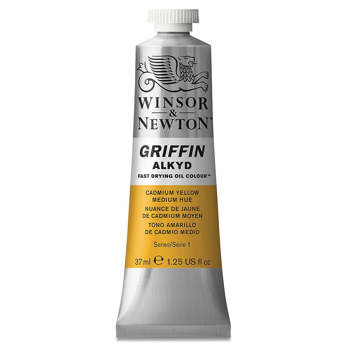 Winsor & Newton Griffin Alkyds - Cadmium Yellow Medium Hue, 37 ml tube