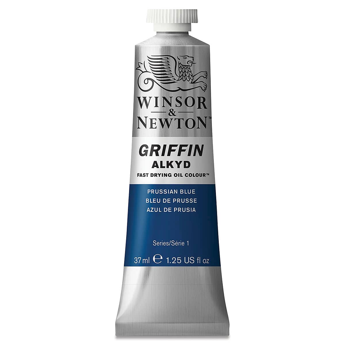 Winsor & Newton Griffin Alkyds - Prussian Blue, 37 ml tube