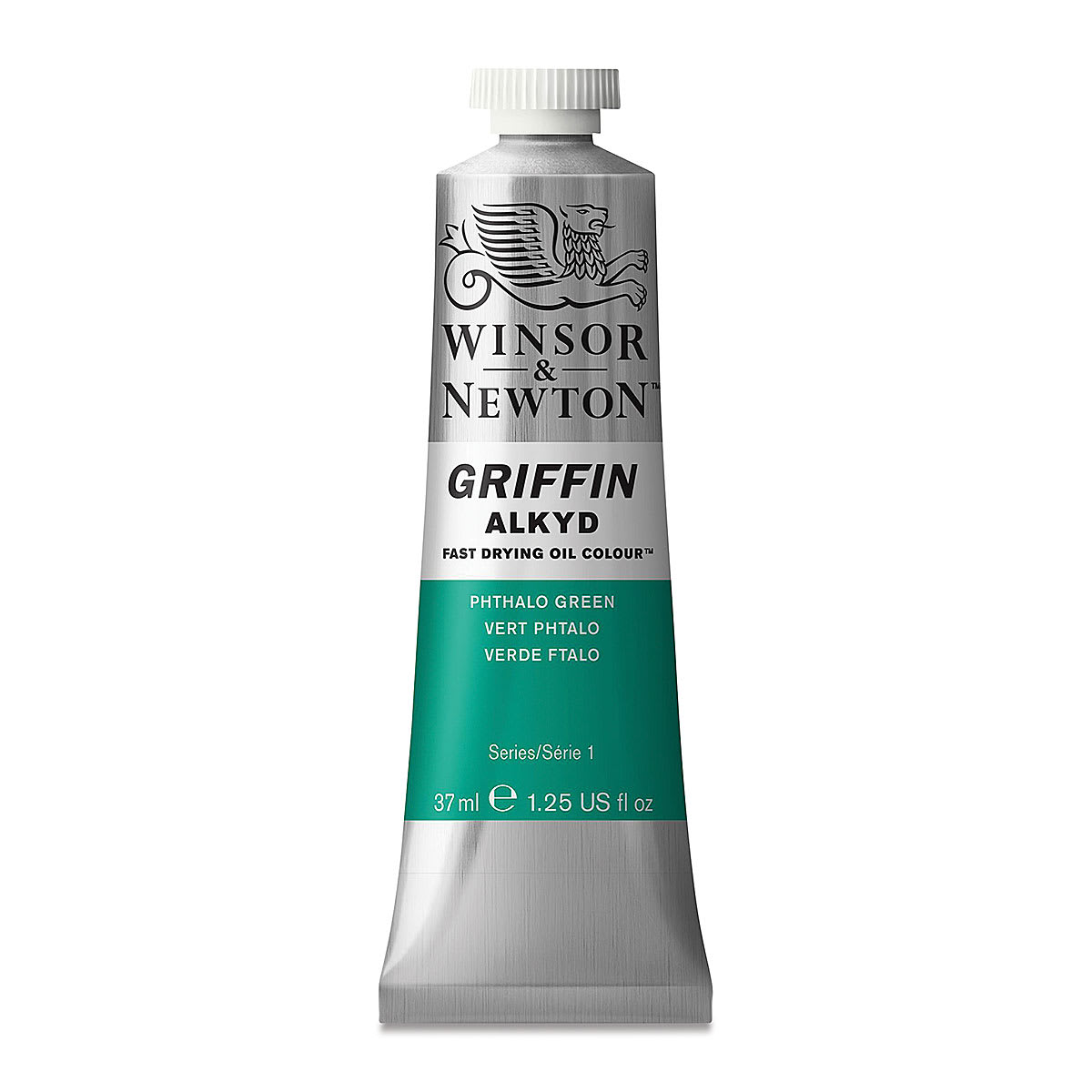 Winsor & Newton Griffin Alkyds - Phthalo Green, 37 ml tube
