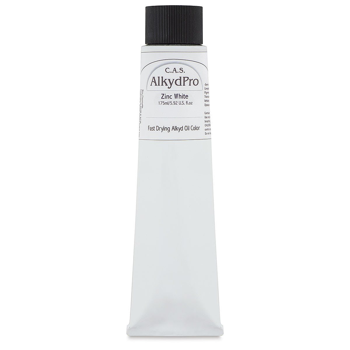 CAS AlkydPro Fast-Drying Alkyd Oil Color - Zinc White, 175 ml tube