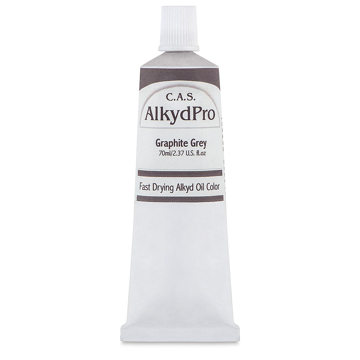 CAS AlkydPro Fast-Drying Alkyd Oil Color - Graphite Grey, 70 ml tube