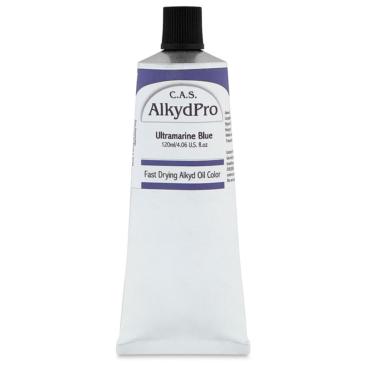 CAS AlkydPro Fast-Drying Alkyd Oil Color - Ultramarine Blue, 120 ml tube