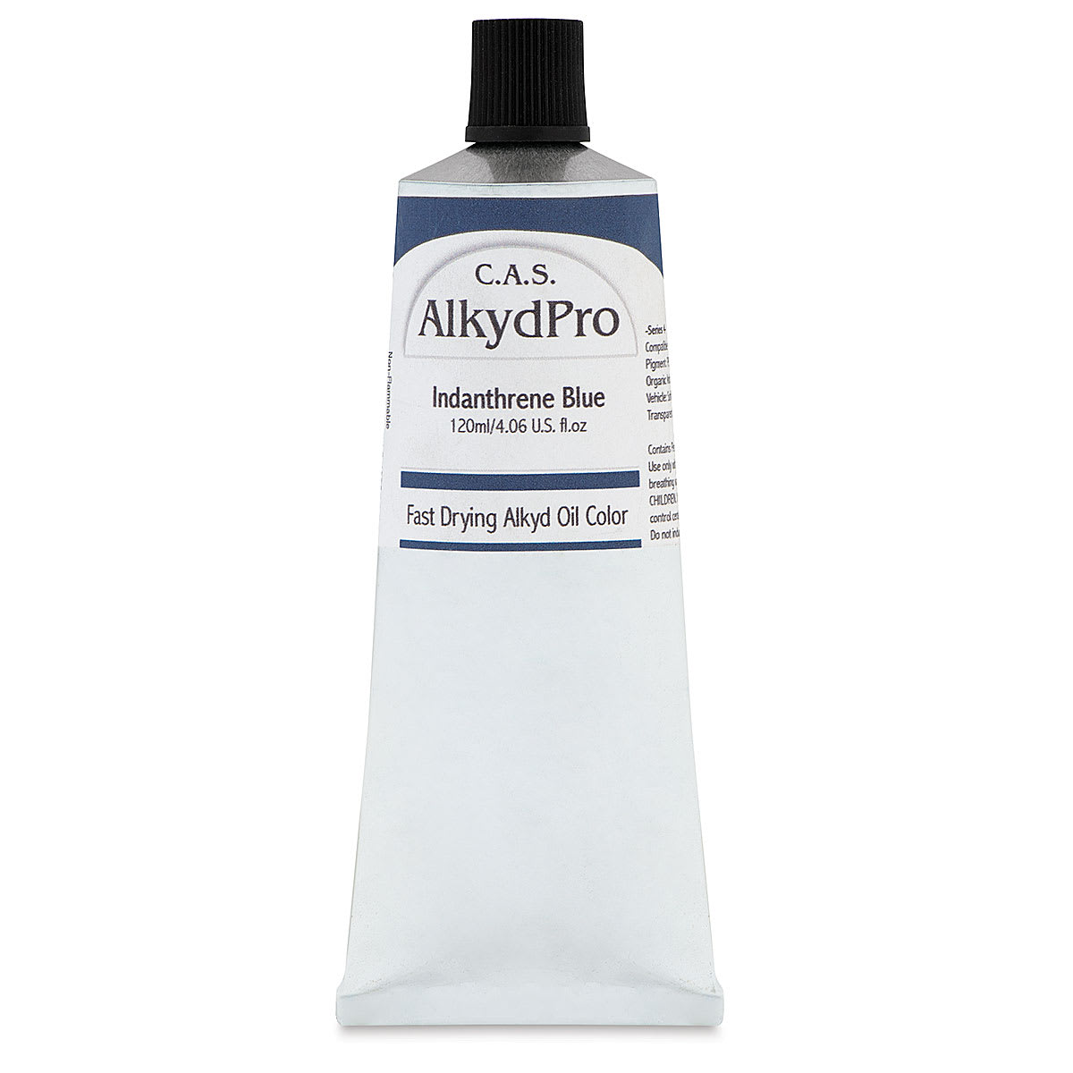 CAS AlkydPro Fast-Drying Alkyd Oil Color - Indanthrene Blue, 120 ml tube