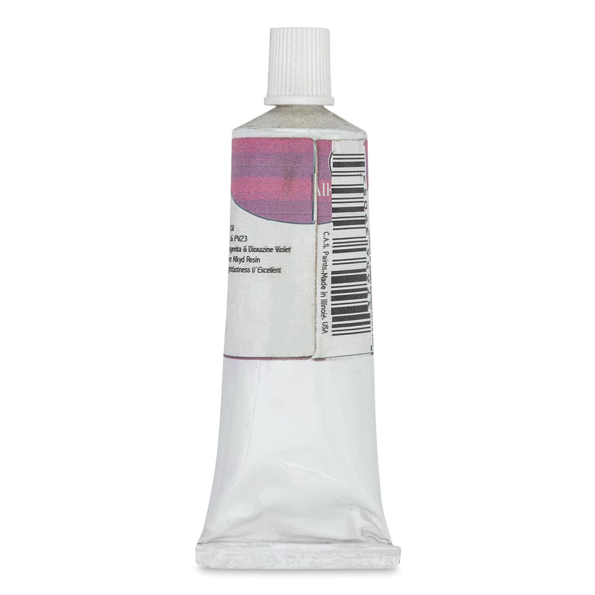 CAS AlkydPro Fast-Drying Alkyd Oil Color - Alizarin Violet, 70 ml tube back
