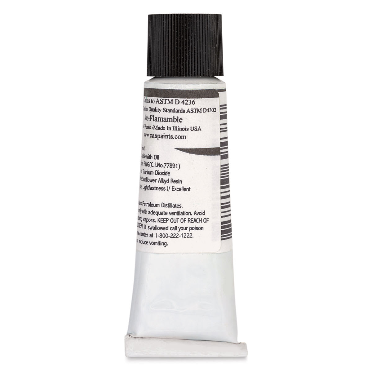 CAS AlkydPro Fast-Drying Alkyd Oil Color - Van Dyke Brown (Synthetic), 37 ml tube back