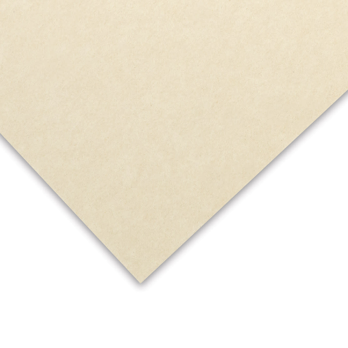 UArt Sanded Pastel Paper Pad - 400 Grit, Beige, View corner of one sheet UArt Sanded Pastel Paper Pad - 400 Grit, Beige, View corner of one sheet
