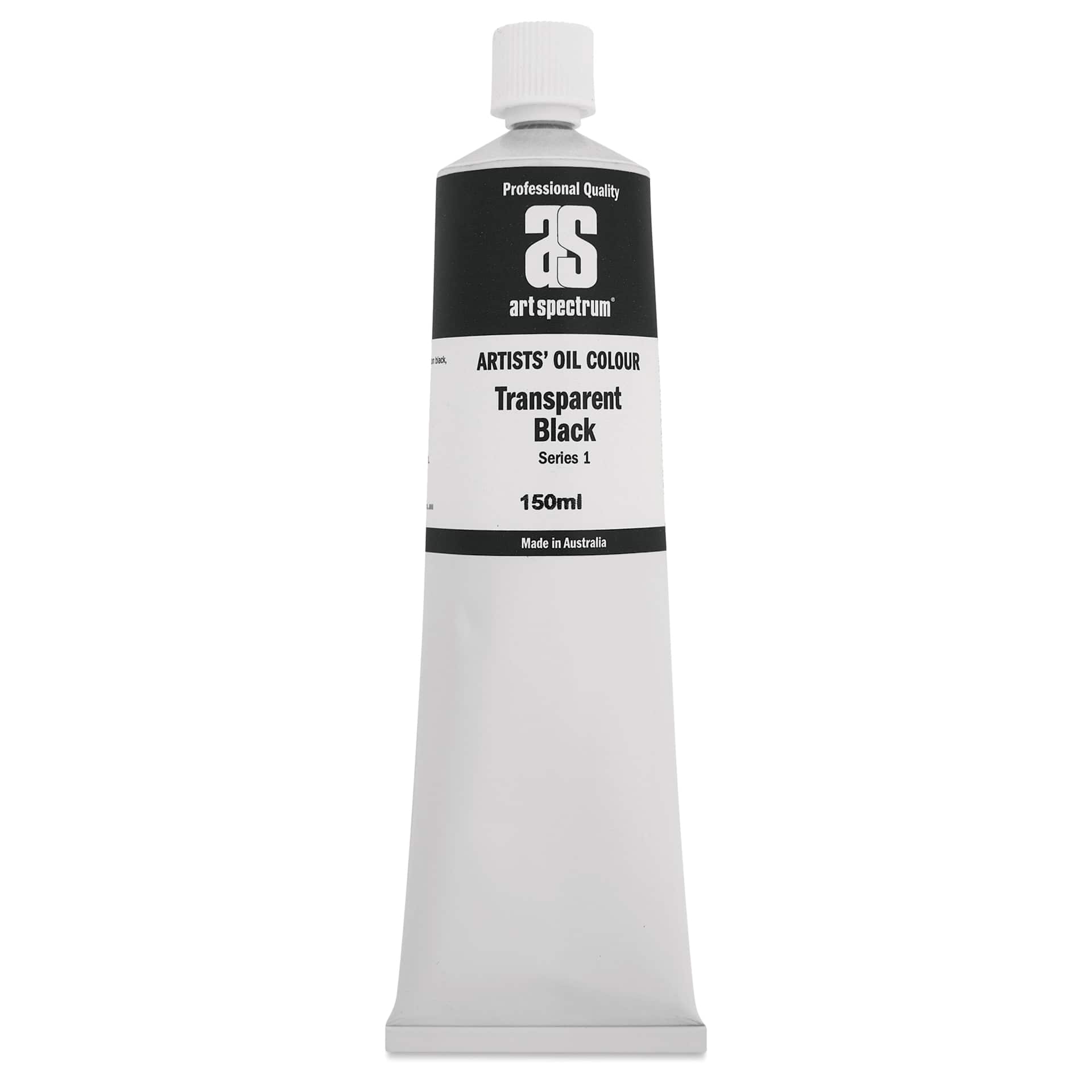 Art Spectrum Artists' Oil Paint - Transparent Black, 150 ml