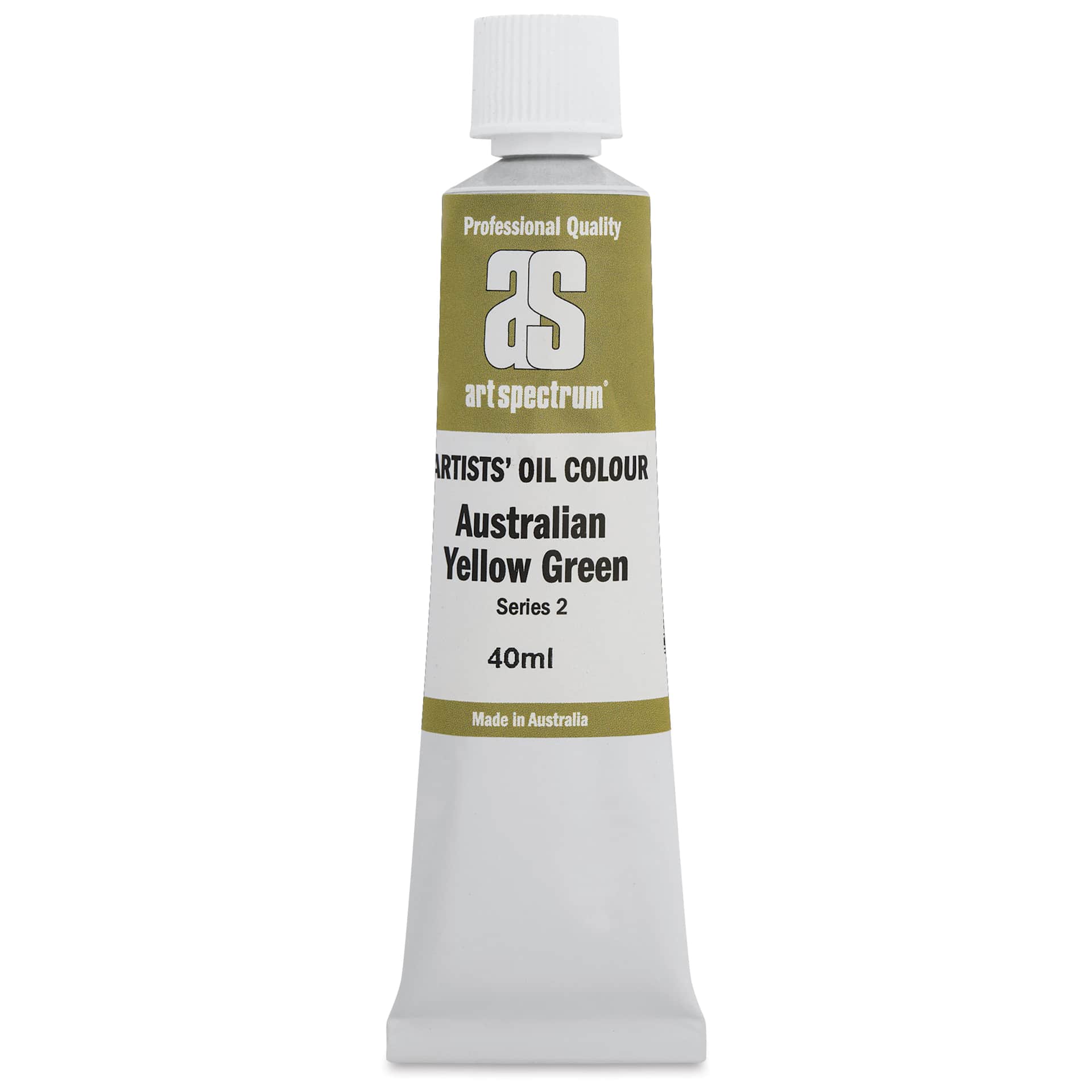 Art Spectrum Artists' Oil Paint - Australian Yellow Green, 40 ml