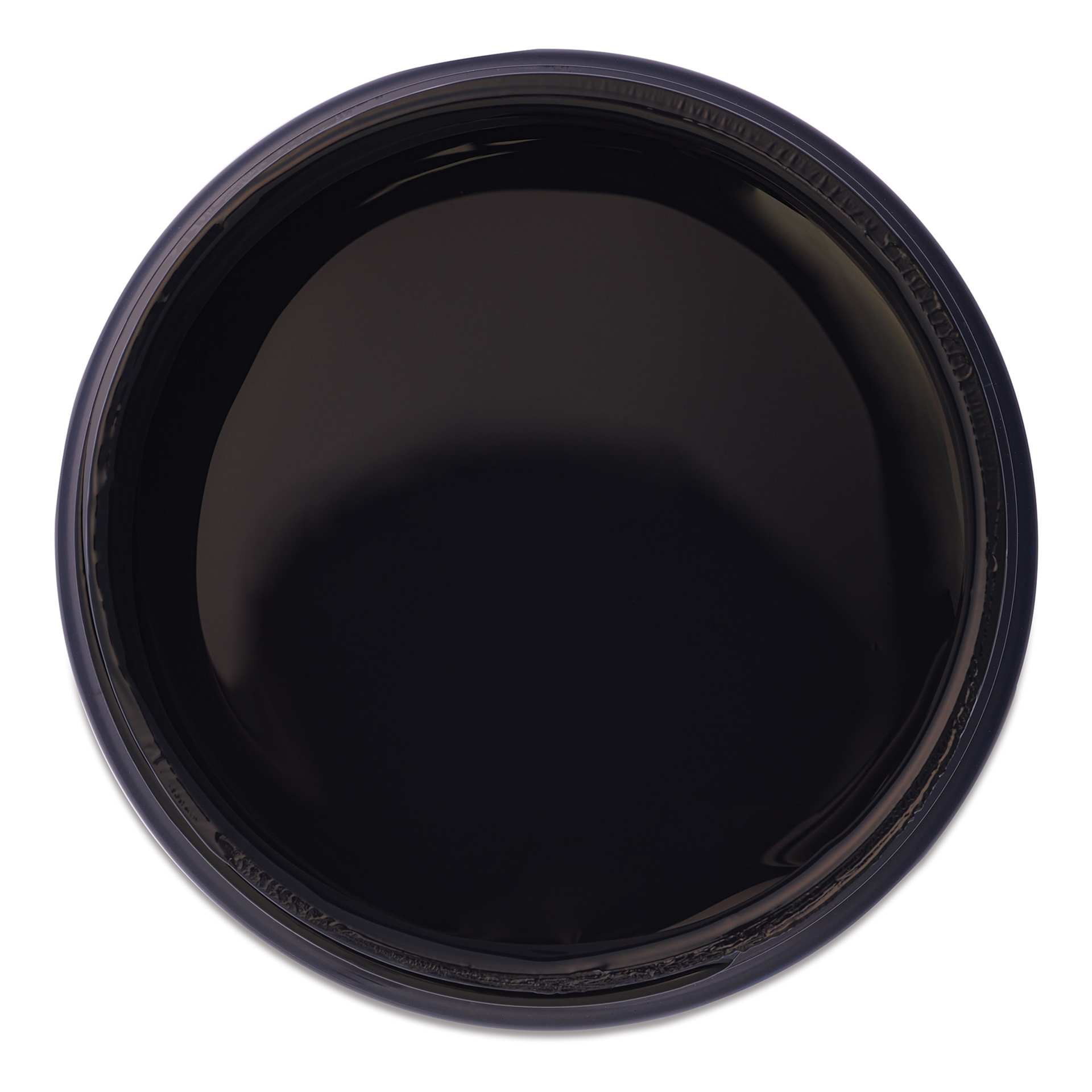Gaffrey Acrylic Base Coat - Black, 16 oz, open jar
