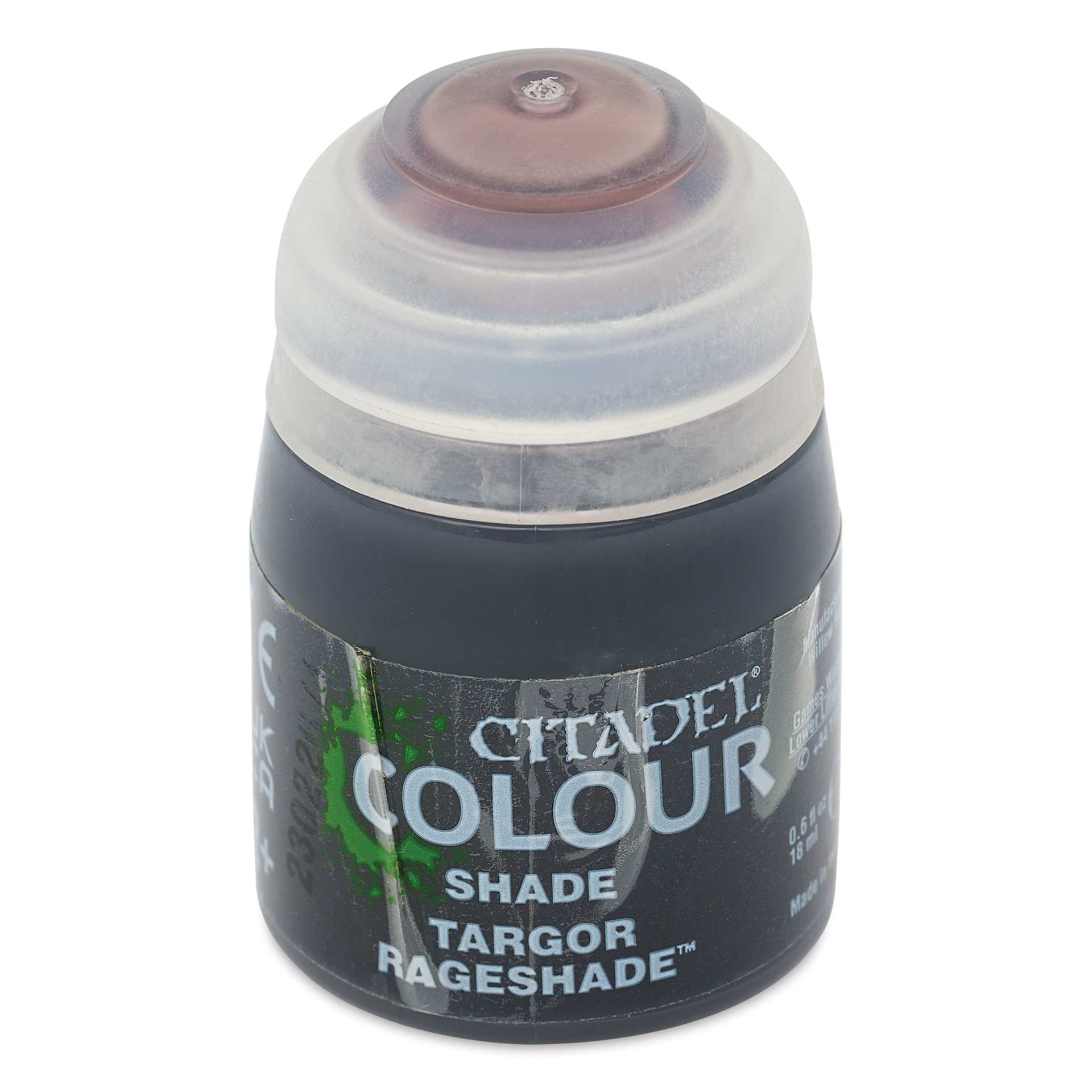 Citadel Shade Acrylic Paint - Targor Rageshade, 18 ml, bottle, front