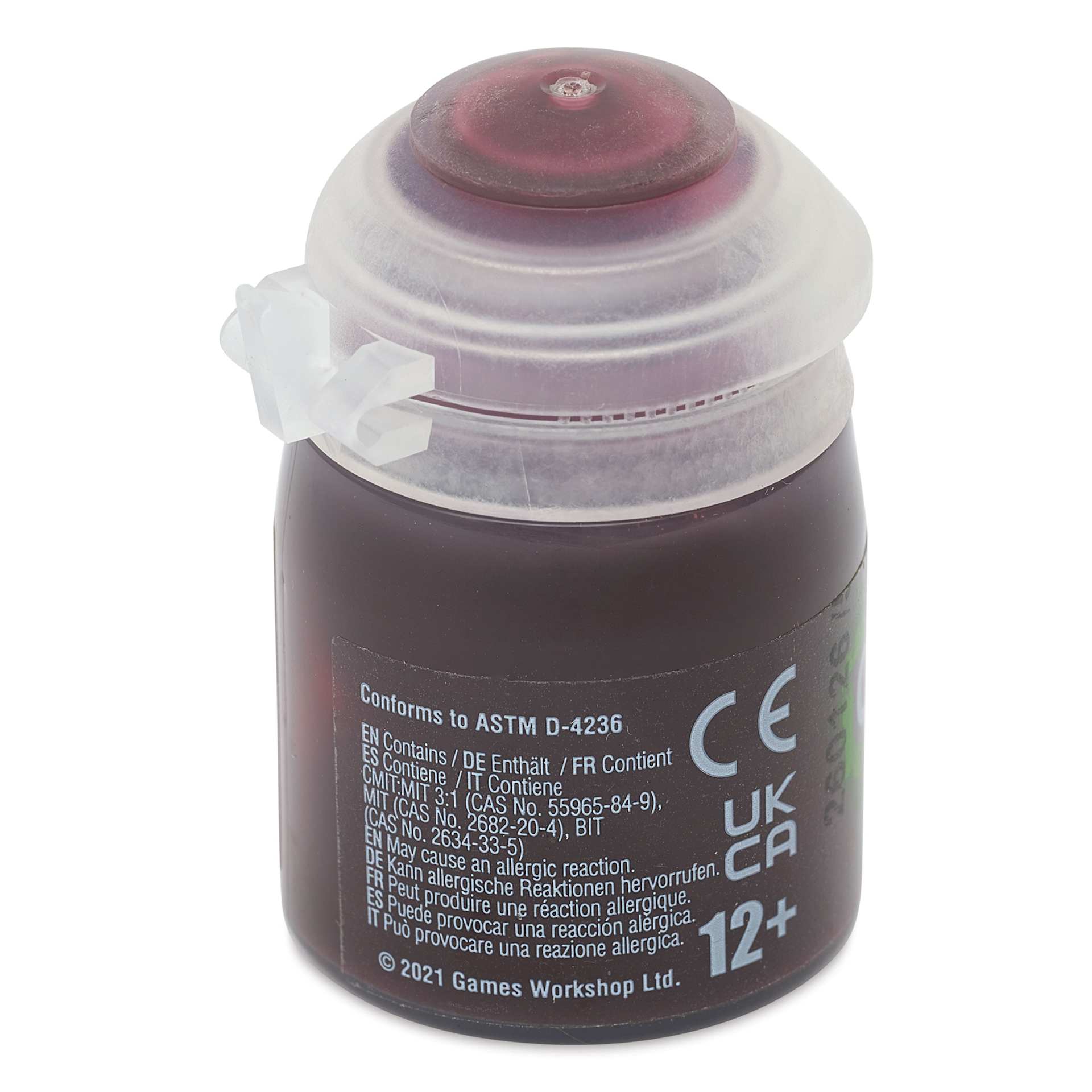 Citadel Shade Acrylic Paint - Carroburg Crimson, 18 ml
