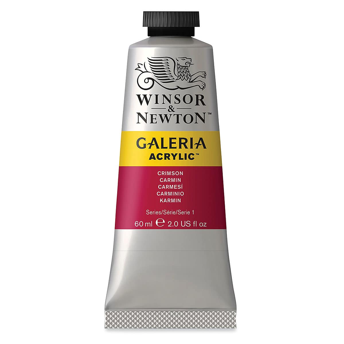 Winsor & Newton Galeria Flow Acrylics - Crimson, 60 ml tube