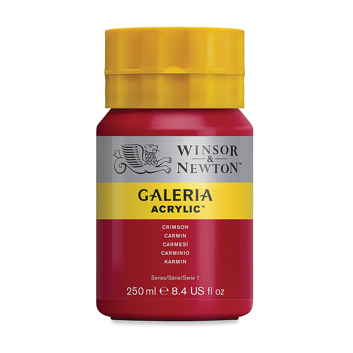 Winsor & Newton Galeria Flow Acrylics - Crimson, 250 ml tube
