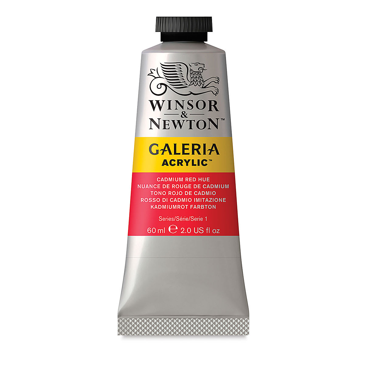 Winsor & Newton Galeria Flow Acrylics - Cadmium Red Hue, 60 ml tube