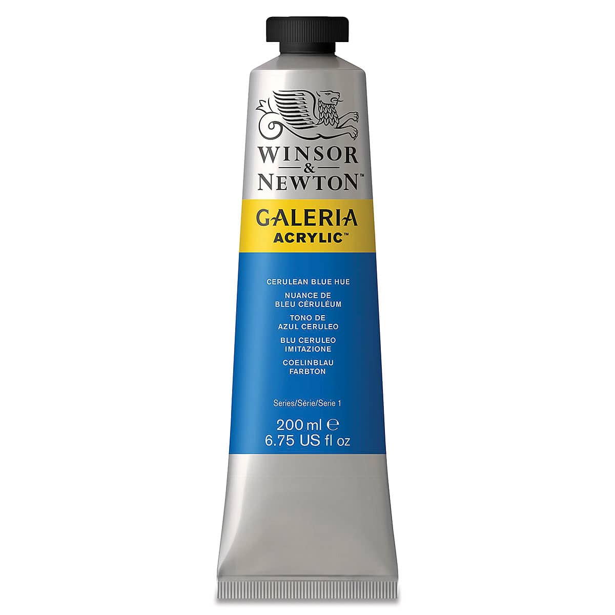 Winsor & Newton Galeria Flow Acrylics - Cerulean Blue Hue, 200 ml tube