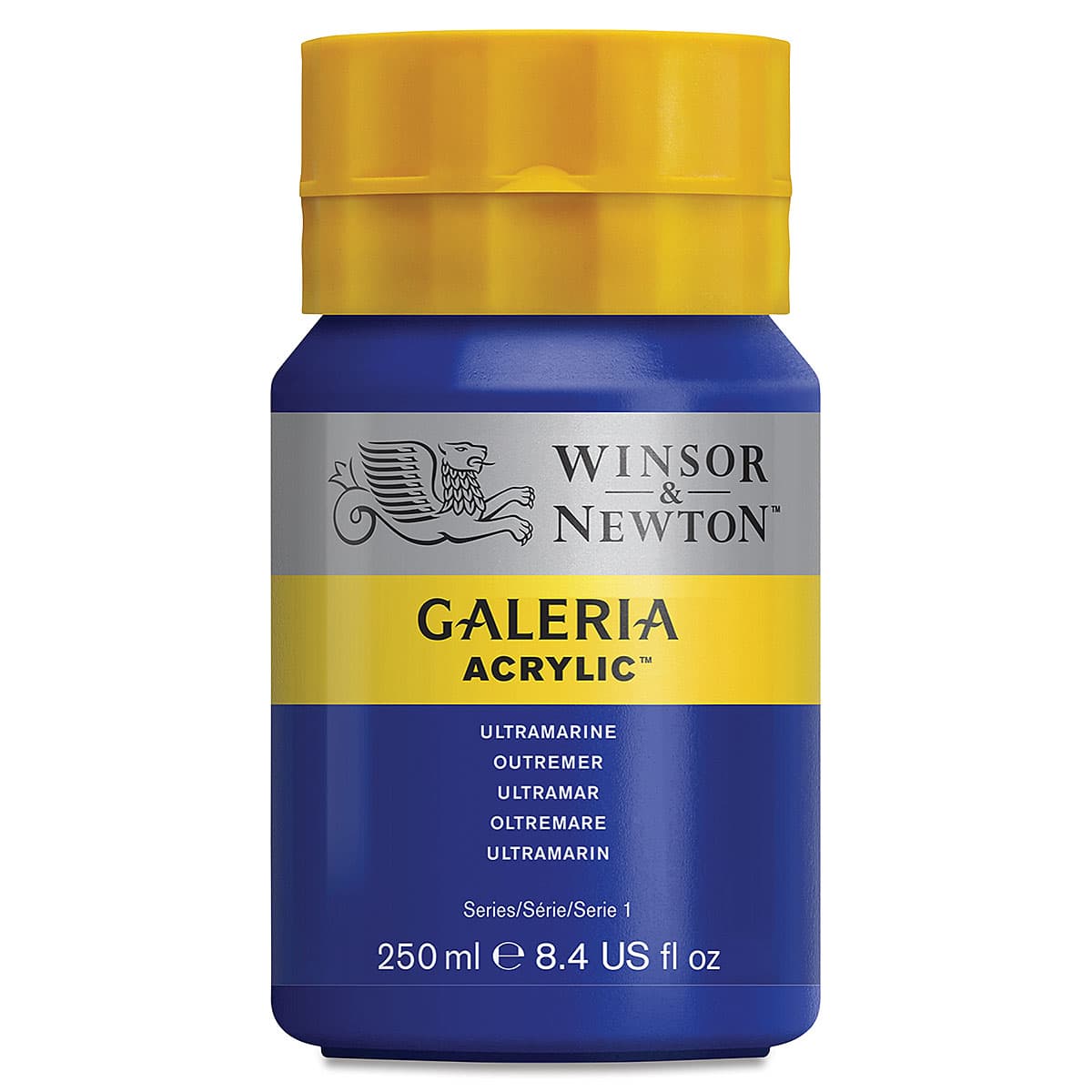 Winsor & Newton Galeria Flow Acrylics - Ultramarine, 250 ml tube