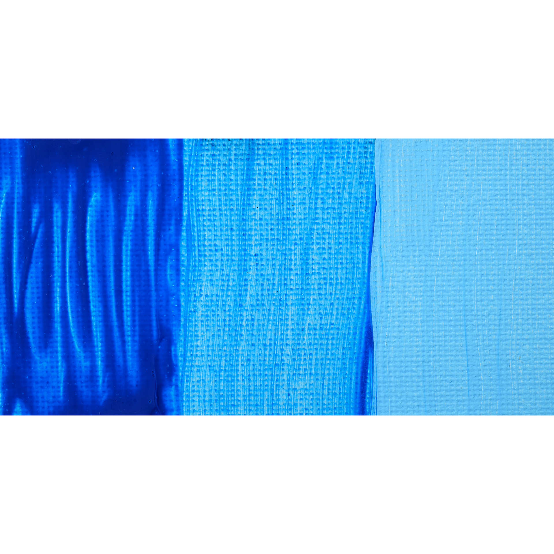 Winsor & Newton Galeria Flow Acrylics - Fluorescent Blue, swatch