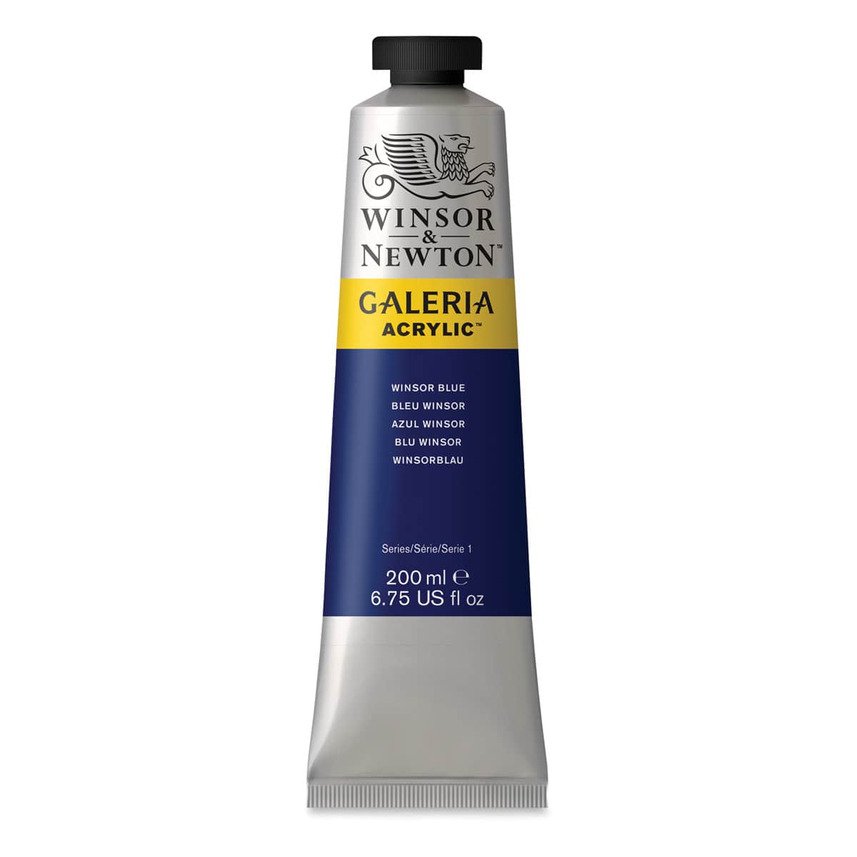 Winsor & Newton Galeria Flow Acrylics - Winsor Blue, 200 ml tube