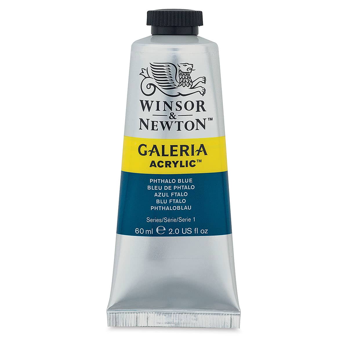 Winsor & Newton Galeria Flow Acrylics - Phthalo Blue, 60 ml tube