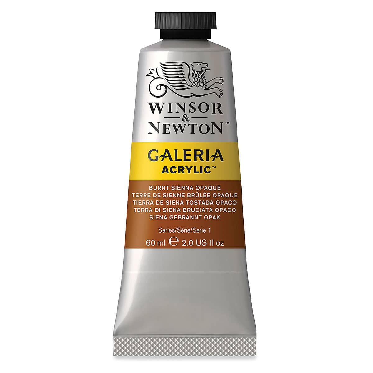 Winsor & Newton Galeria Flow Acrylics - Burnt Sienna Opaque, 60 ml tube