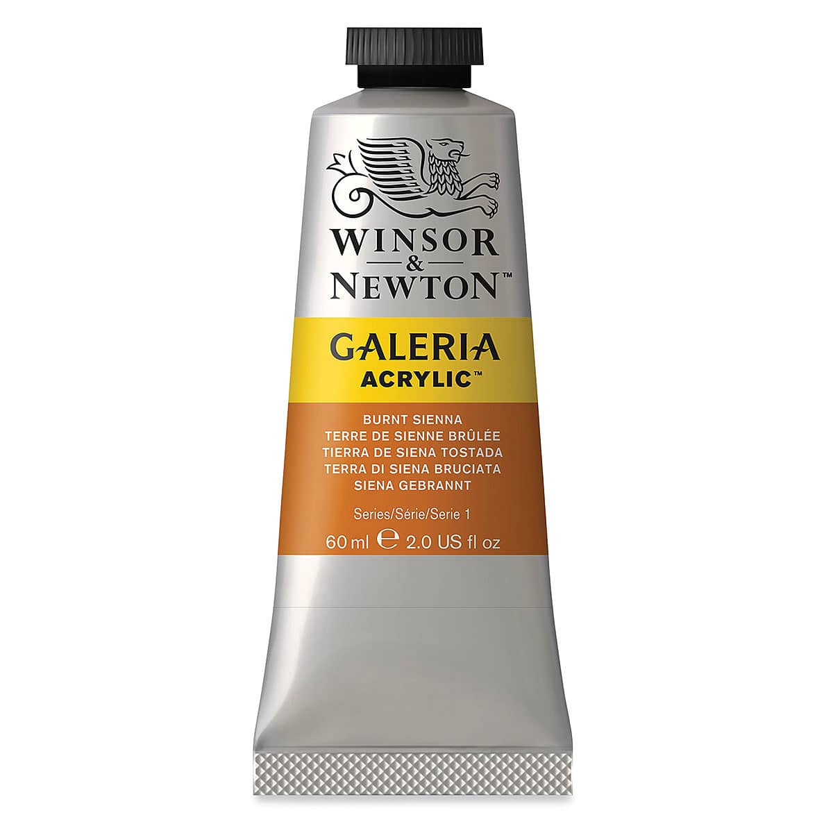 Winsor & Newton Galeria Flow Acrylics - Burnt Sienna, 60 ml tube