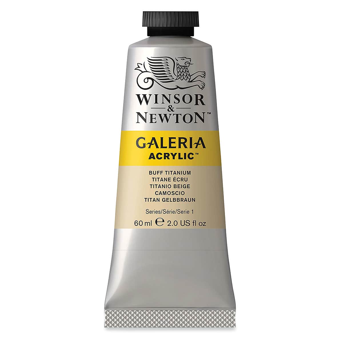 Winsor & Newton Galeria Flow Acrylics - Buff Titanium, 60 ml tube