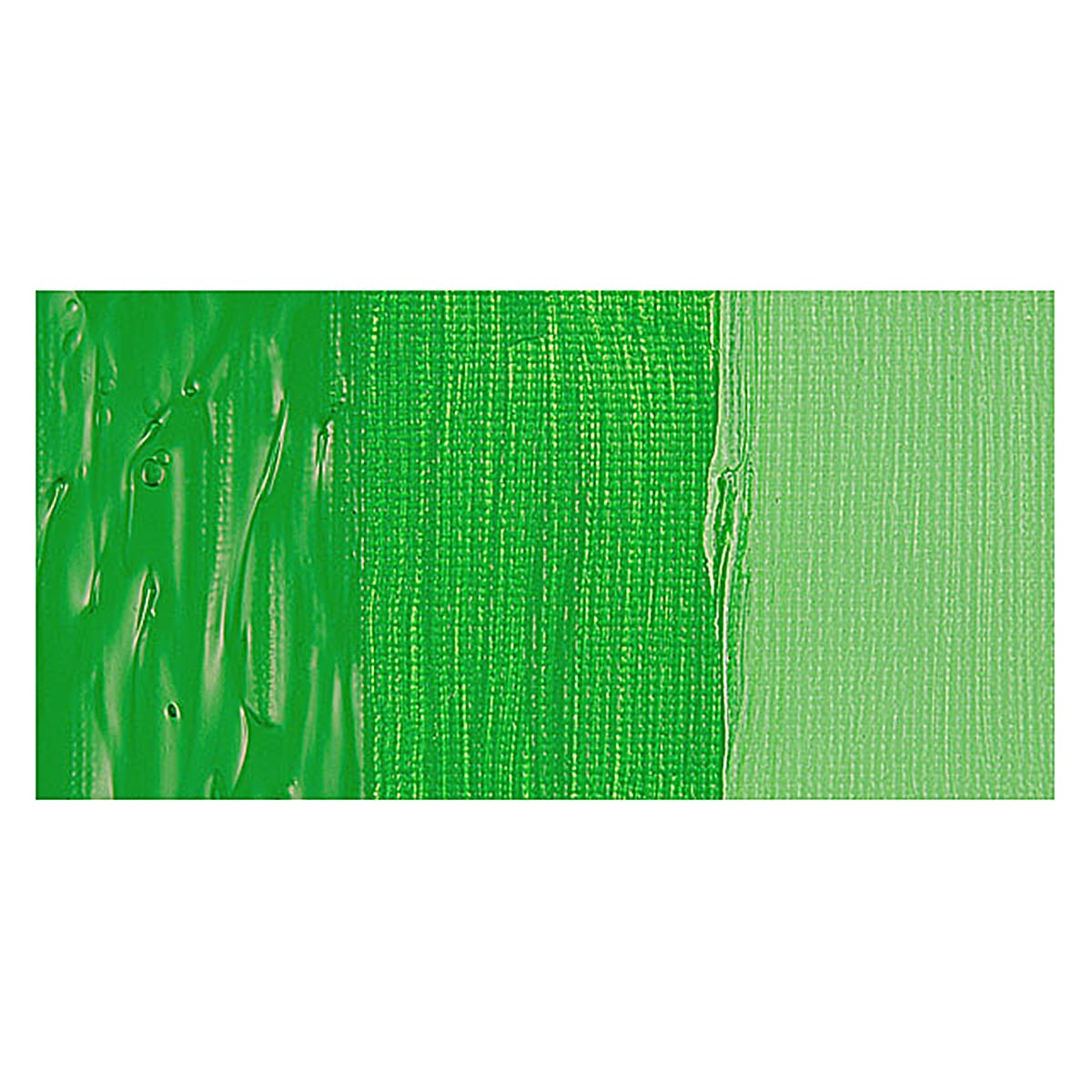 Grumbacher Academy Acrylic Paint - Permanent Green Light swatch