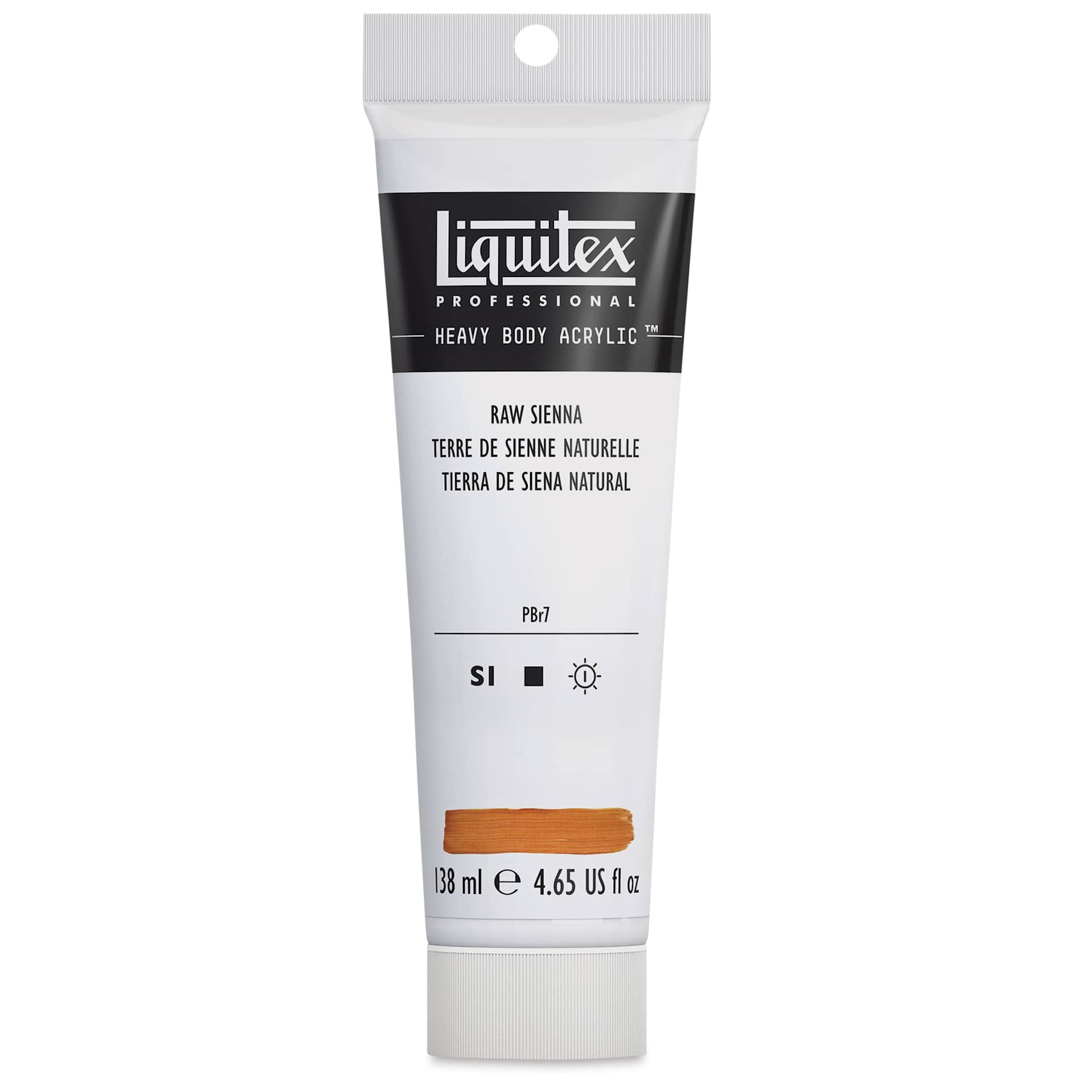 Liquitex Heavy Body Artist Acrylics - Raw Sienna, 4.65 oz Tube