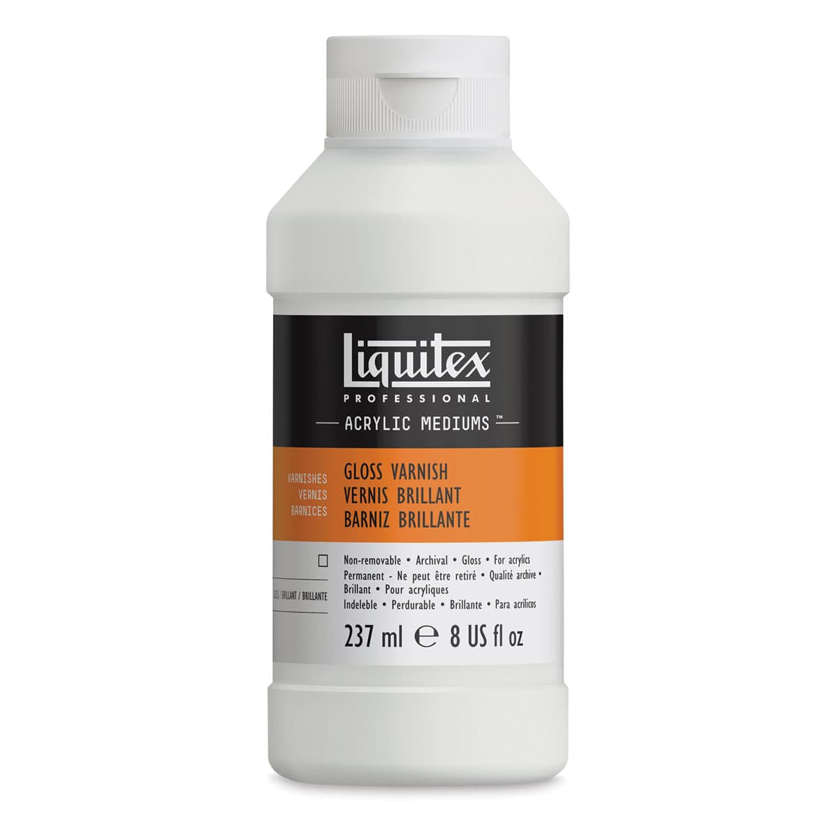 Liquitex Acrylic Varnish - Gloss, 8 oz bottle