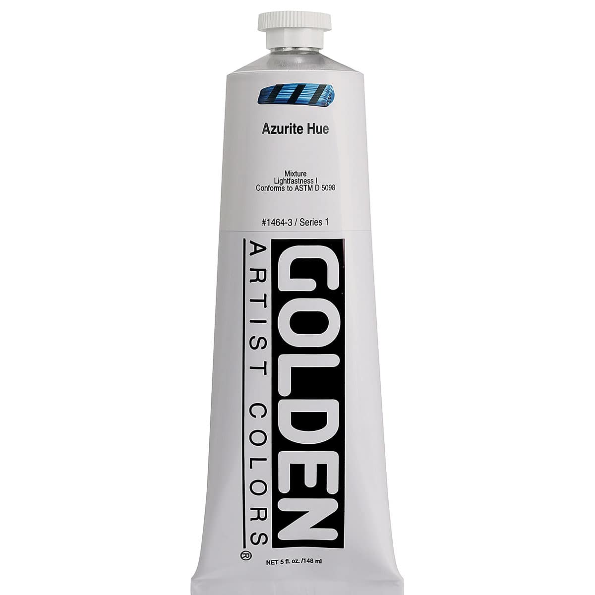 Golden Heavy Body Artist Acrylics - Azurite Hue, 5 oz tube