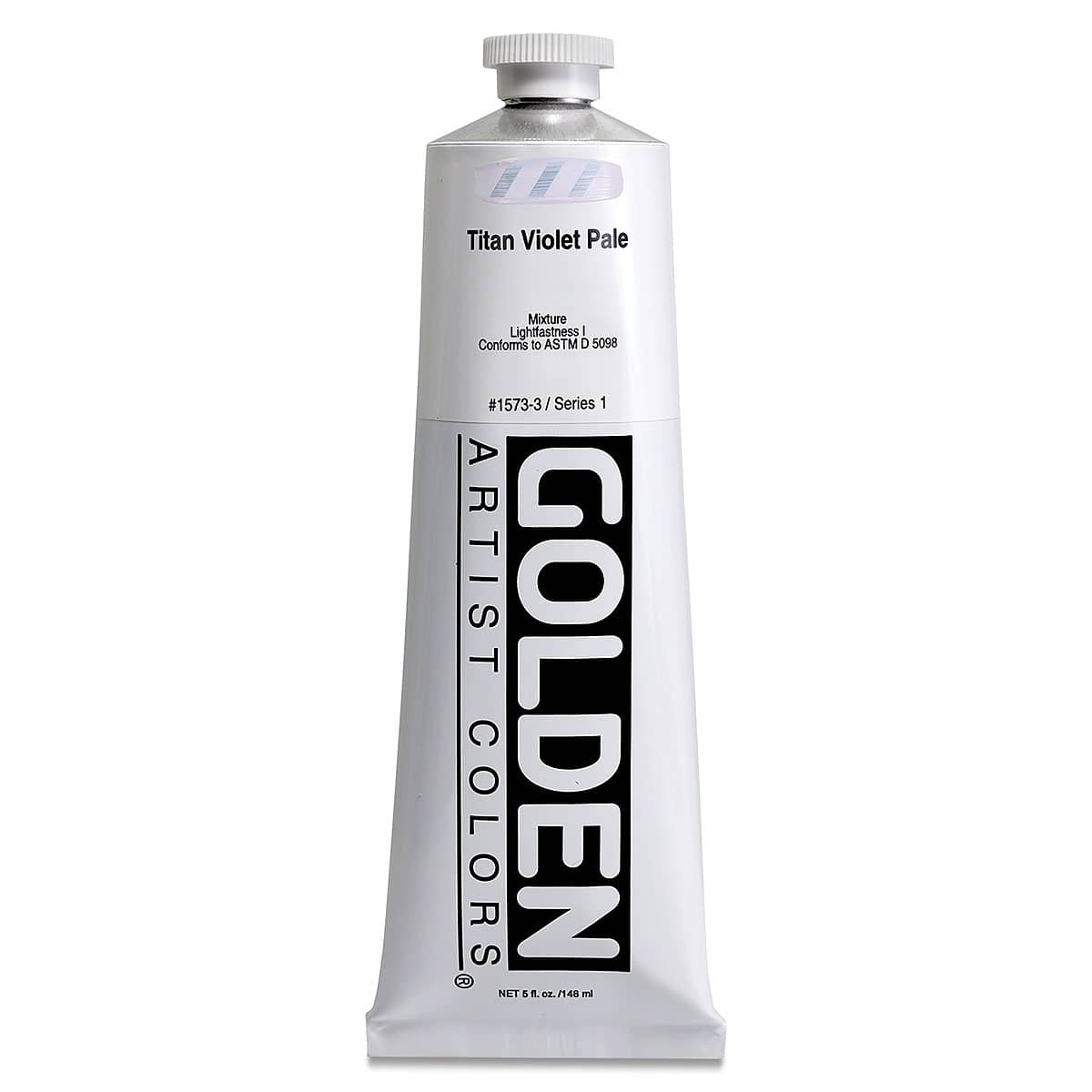Golden Heavy Body Artist Acrylics - Titan Violet Pale, 5 oz