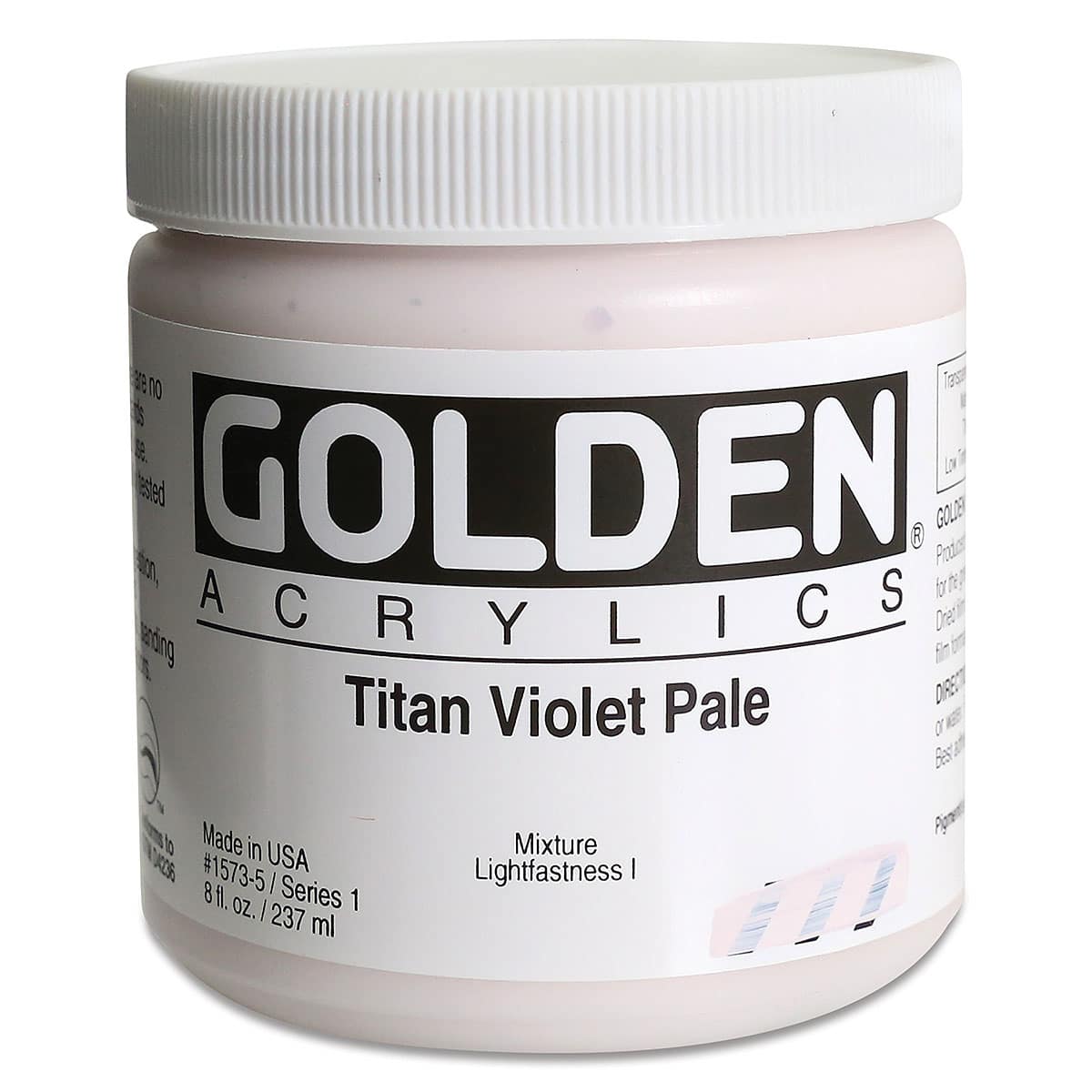 Golden Heavy Body Artist Acrylics - Titan Violet Pale, 8 oz