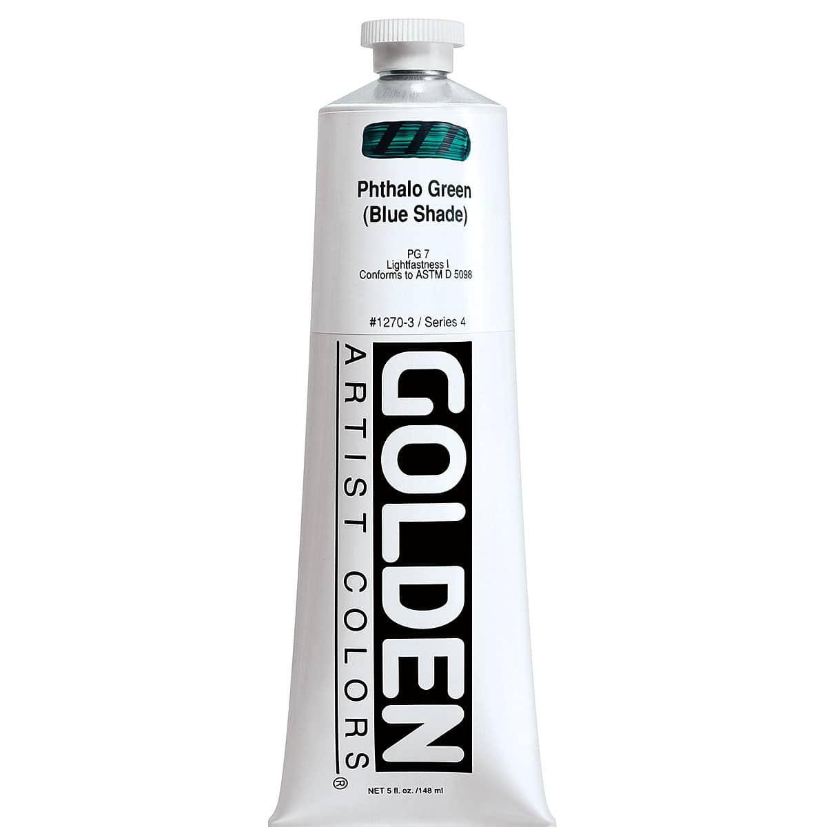 Golden Heavy Body Artist Acrylics - Phthalo Green (Blue Shade)