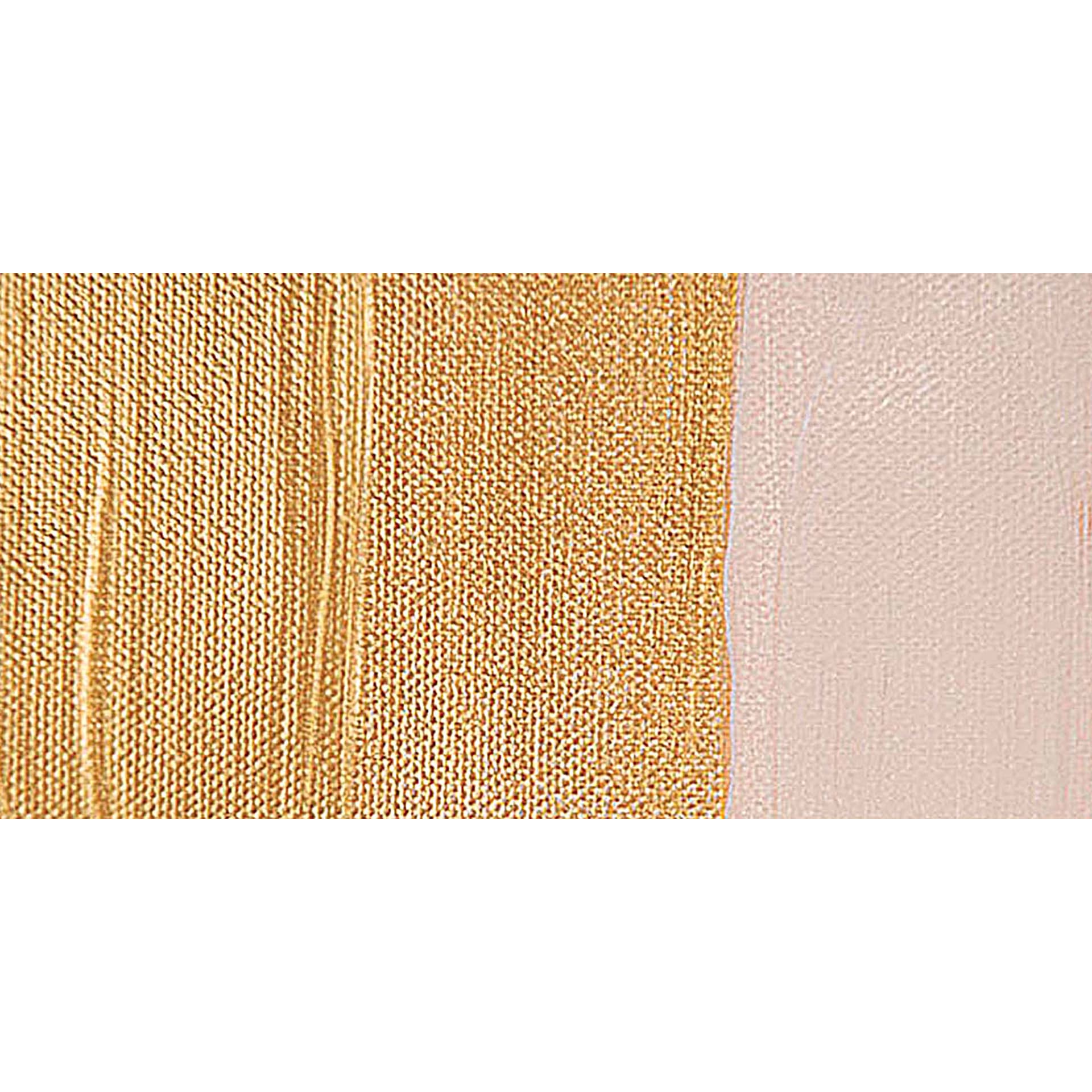 Golden Heavy Body Artist Acrylic Paint - Iridescent Gold Deep (Fine) swatch