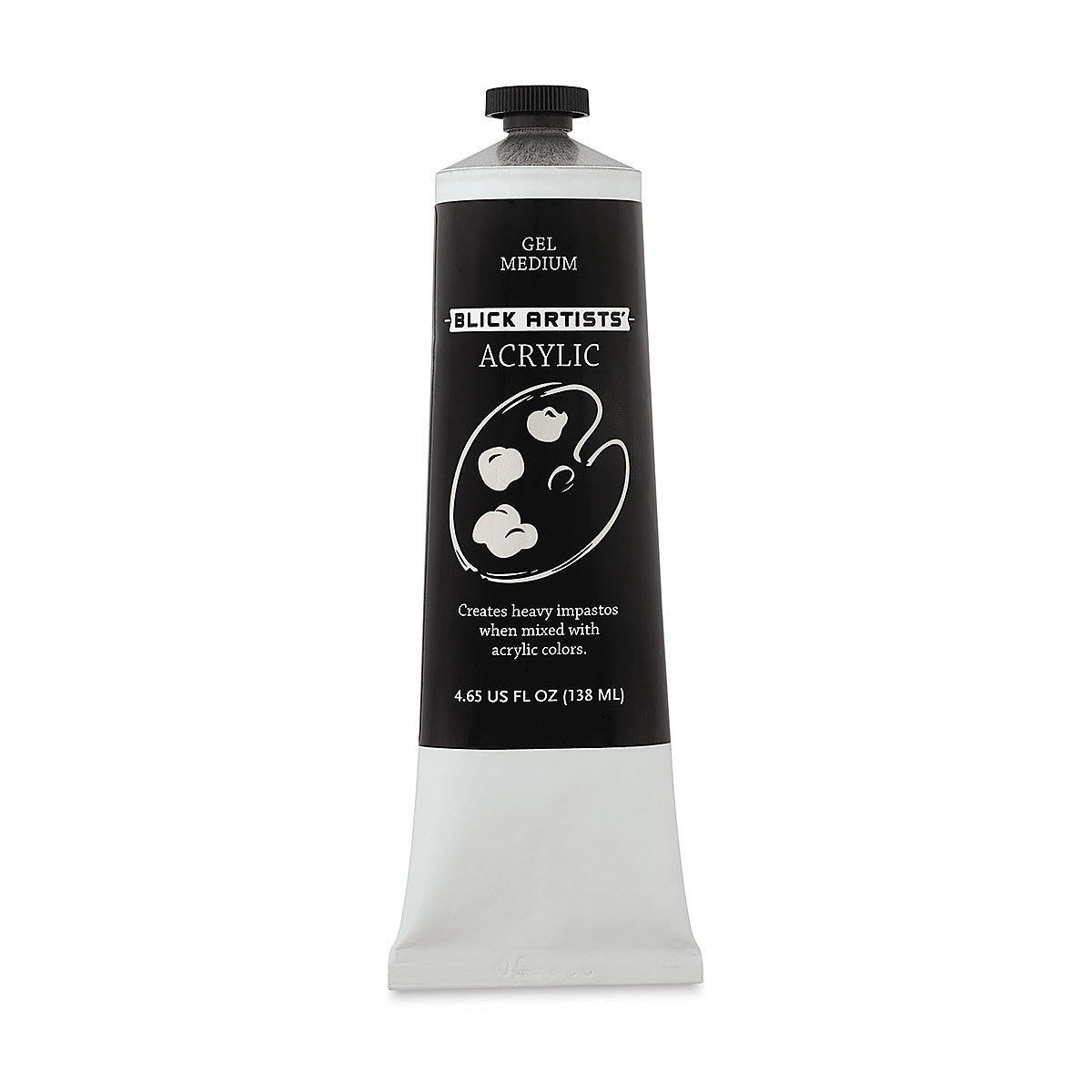 Blick Artists' Acrylic Gel Medium - Front of 4.65oz Tube Blick Artists' Acrylic Gel Medium - Front of 4.65oz Tube