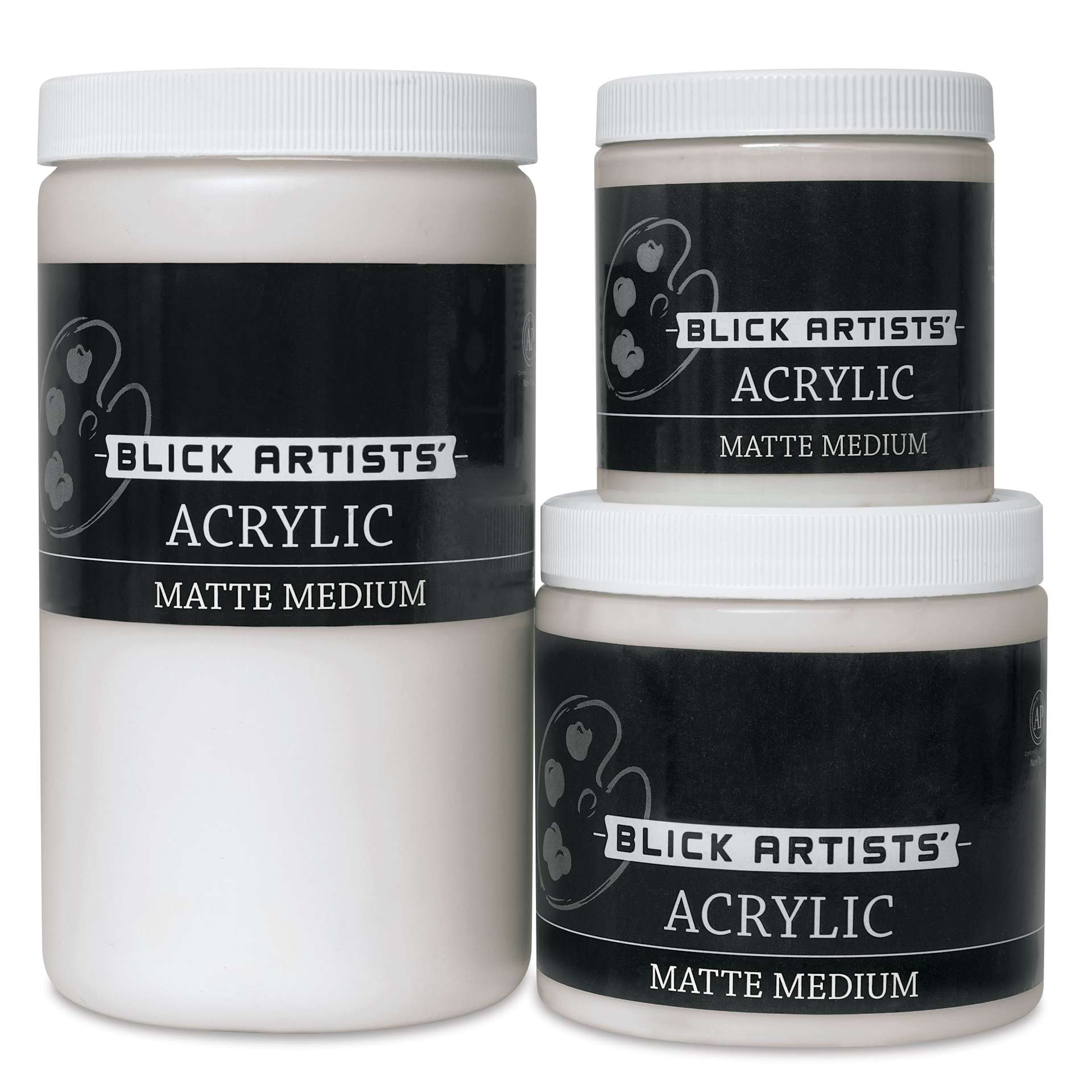 Blick Artists' Acrylic Mediums, Matte Mediums Blick Artists' Acrylic Mediums, Matte Mediums