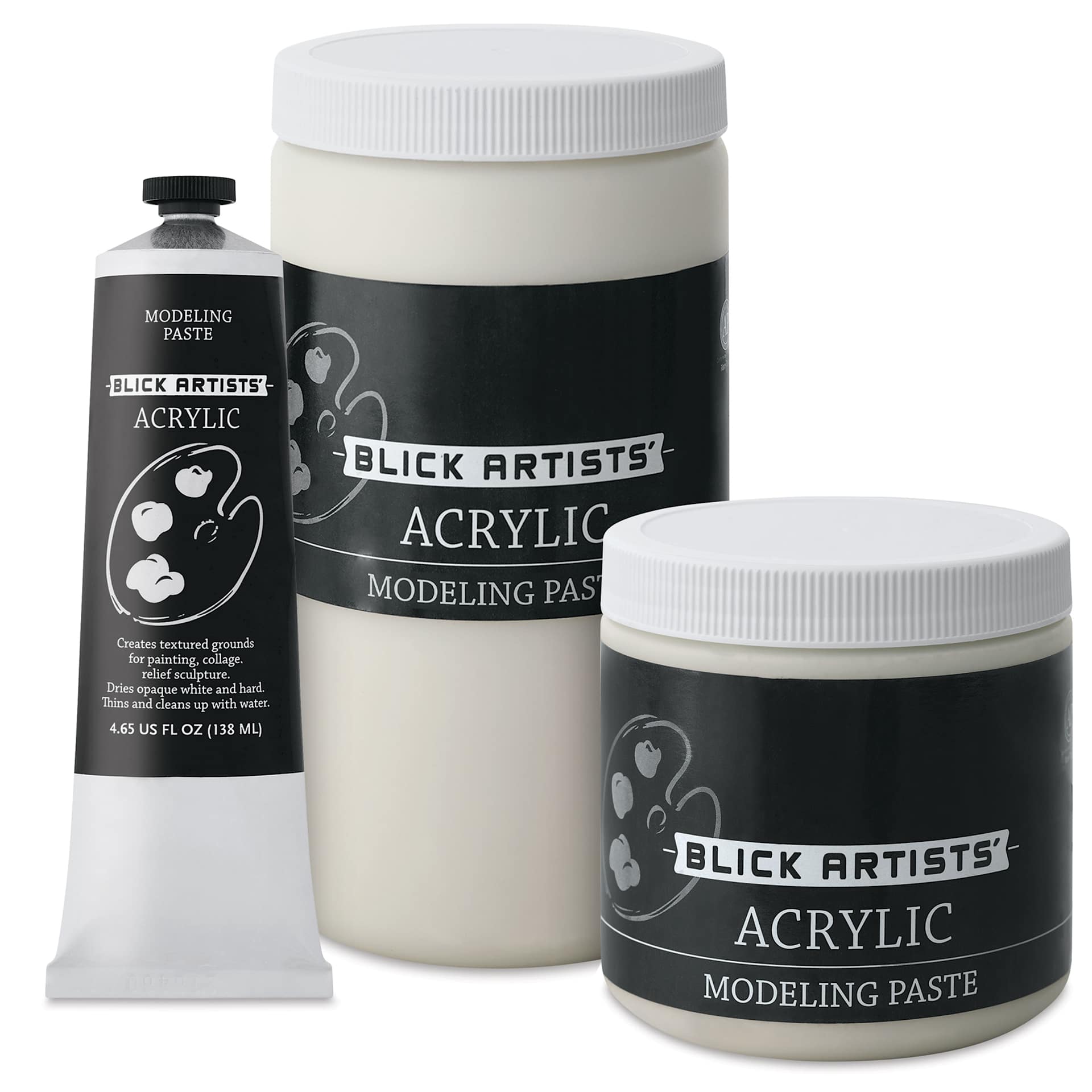 Blick Artists' Acrylic Modeling Paste Blick Artists' Acrylic Modeling Paste