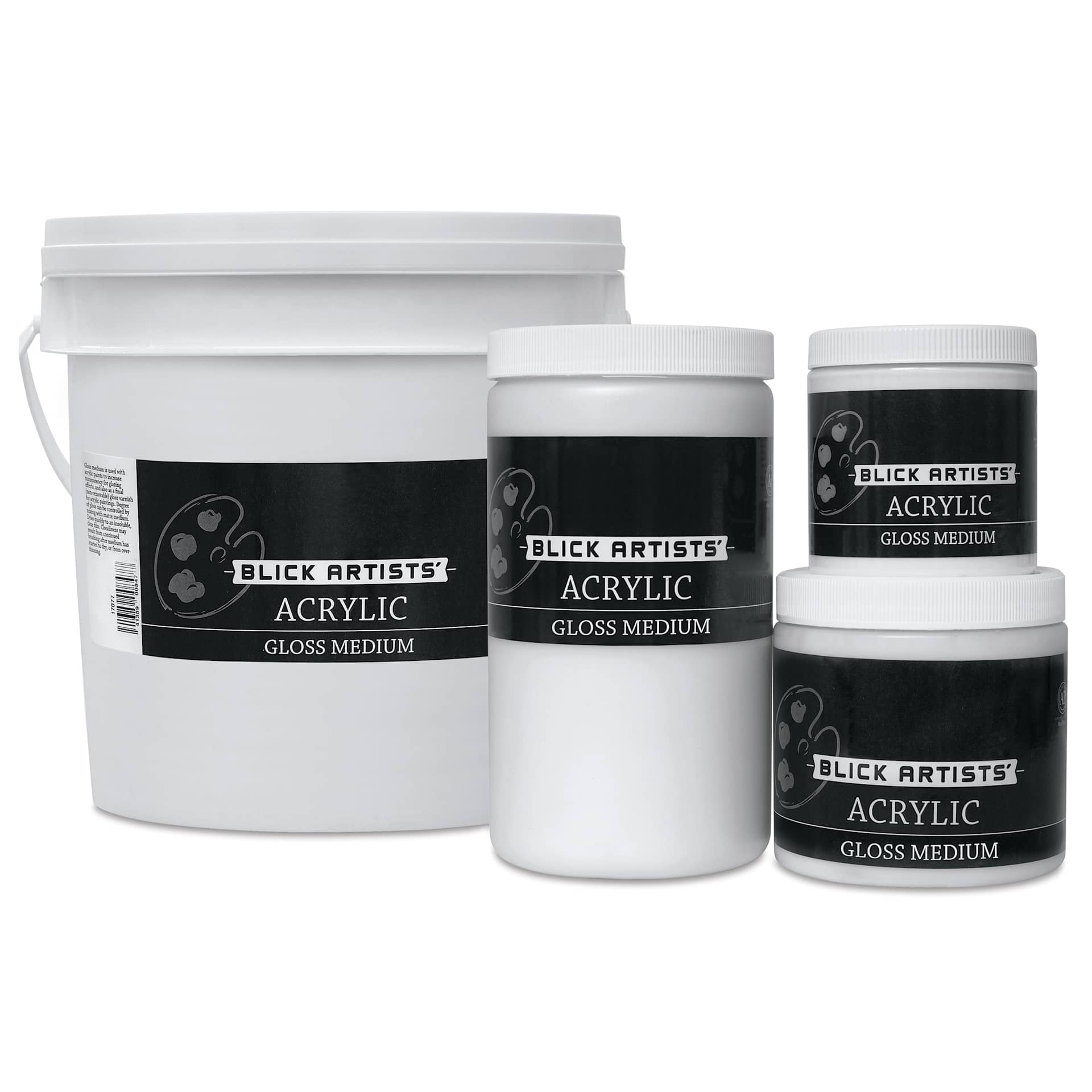 Blick Artists' Acrylic Mediums, Gloss Mediums Blick Artists' Acrylic Mediums, Gloss Mediums